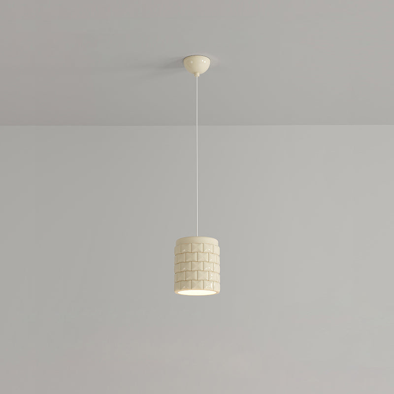 Vadoror Modern Minimalist Girl Resin Metal Pendant Lamp - Lamp Copper