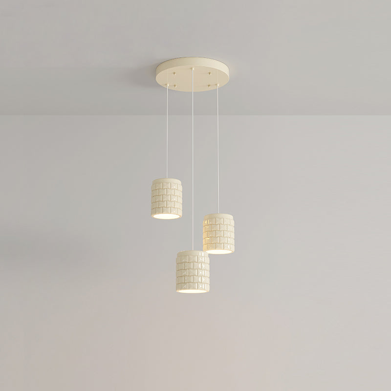 Vadoror Modern Minimalist Girl Resin Metal Pendant Lamp - Lamp Copper