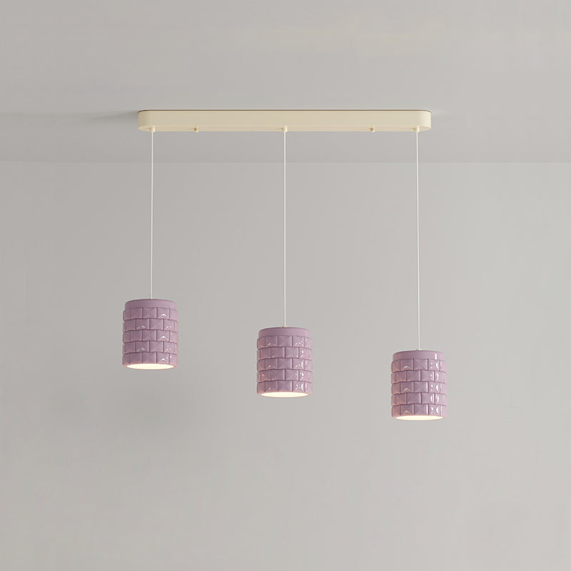 Vadoror Modern Minimalist Girl Resin Metal Pendant Lamp - Lamp Copper