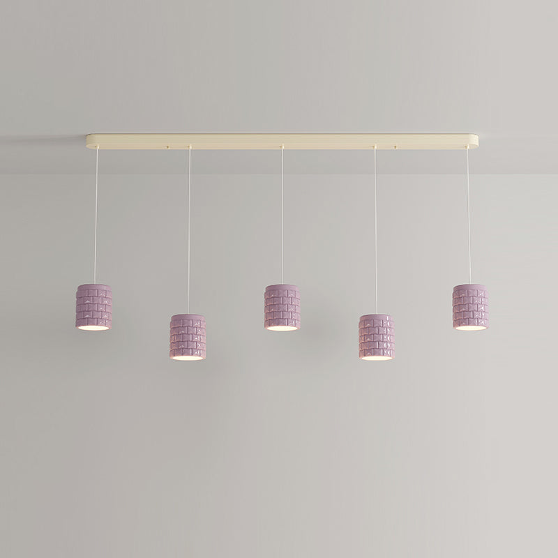 Vadoror Modern Minimalist Girl Resin Metal Pendant Lamp - Lamp Copper