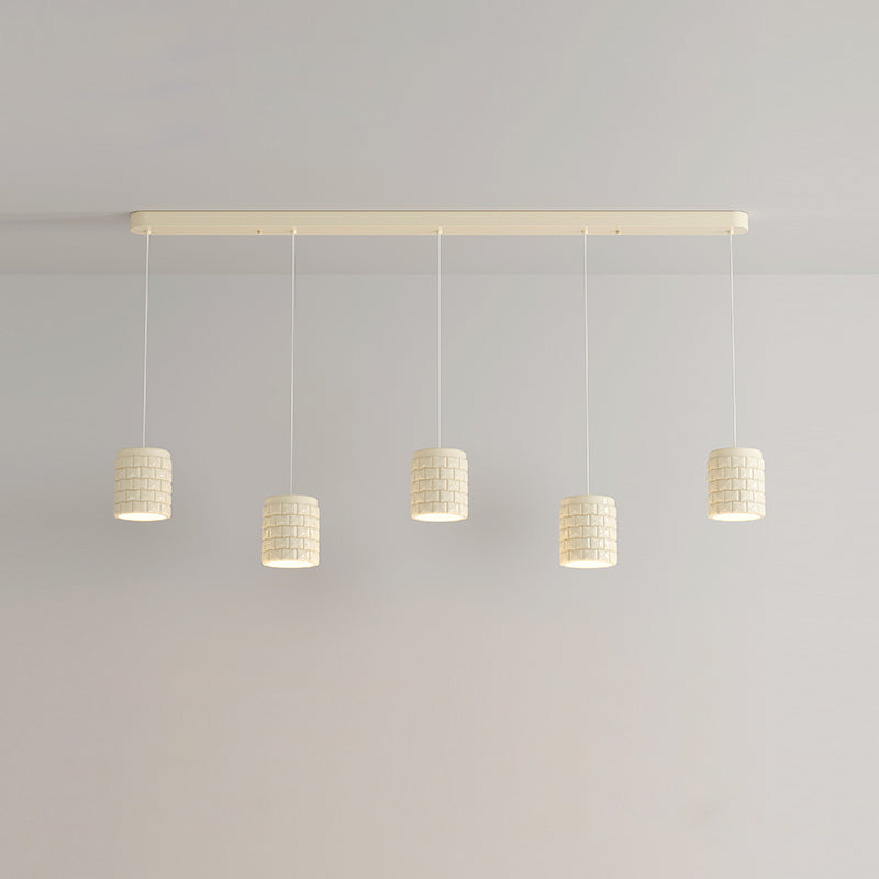 Vadoror Modern Minimalist Girl Resin Metal Pendant Lamp - Lamp Copper
