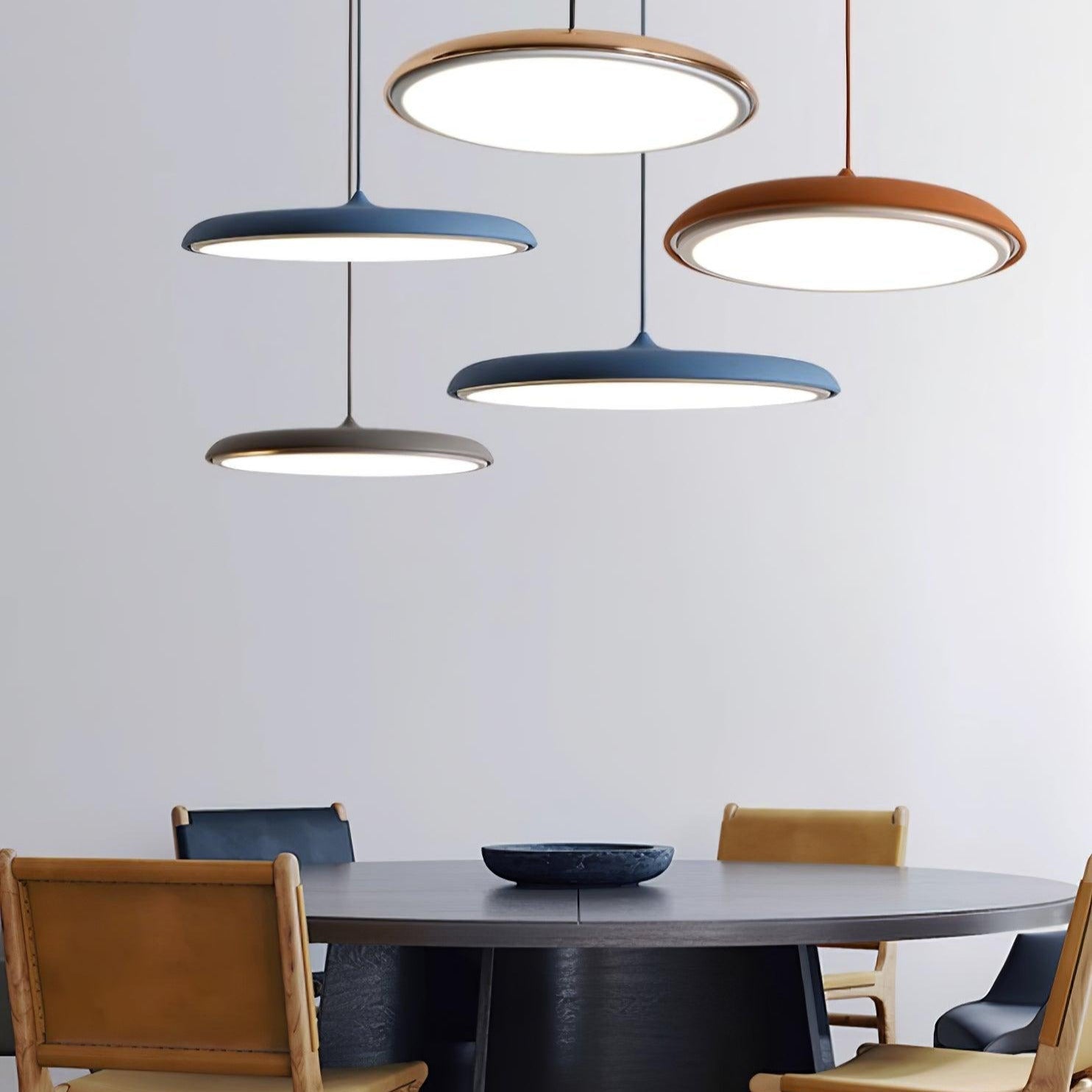 Orik Macaron Pendant Lights - Lamp Copper