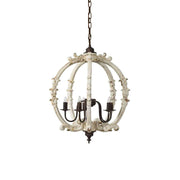 Vathais Vintage Industrial Wood Metal Pendant Lamp - Lamp Copper