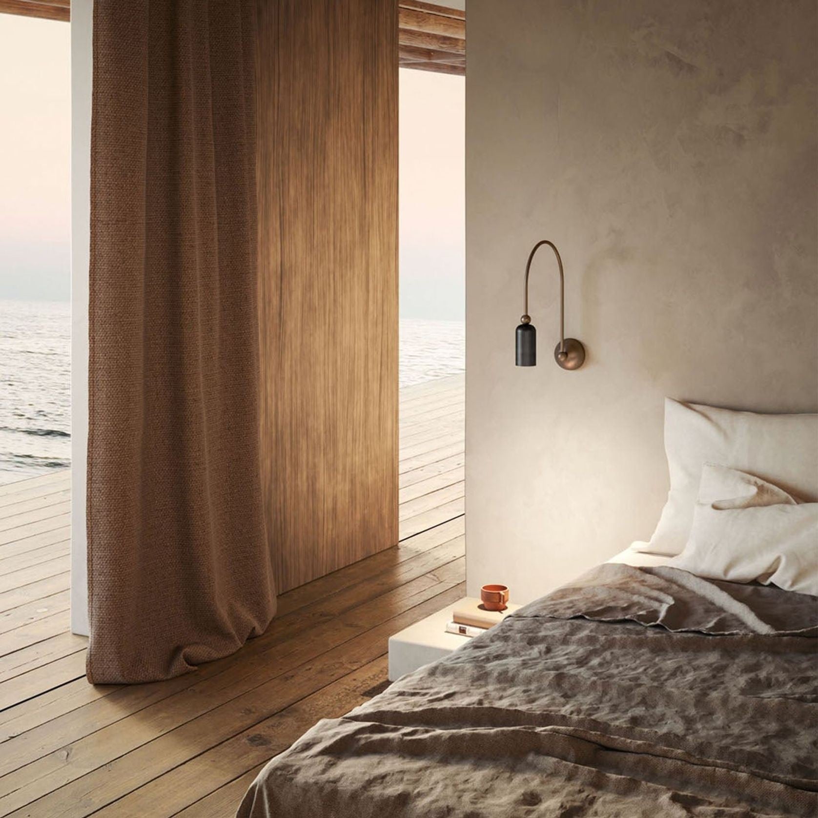 Civarion Modern Minimalist Metal Wall Lamp - Lamp Copper