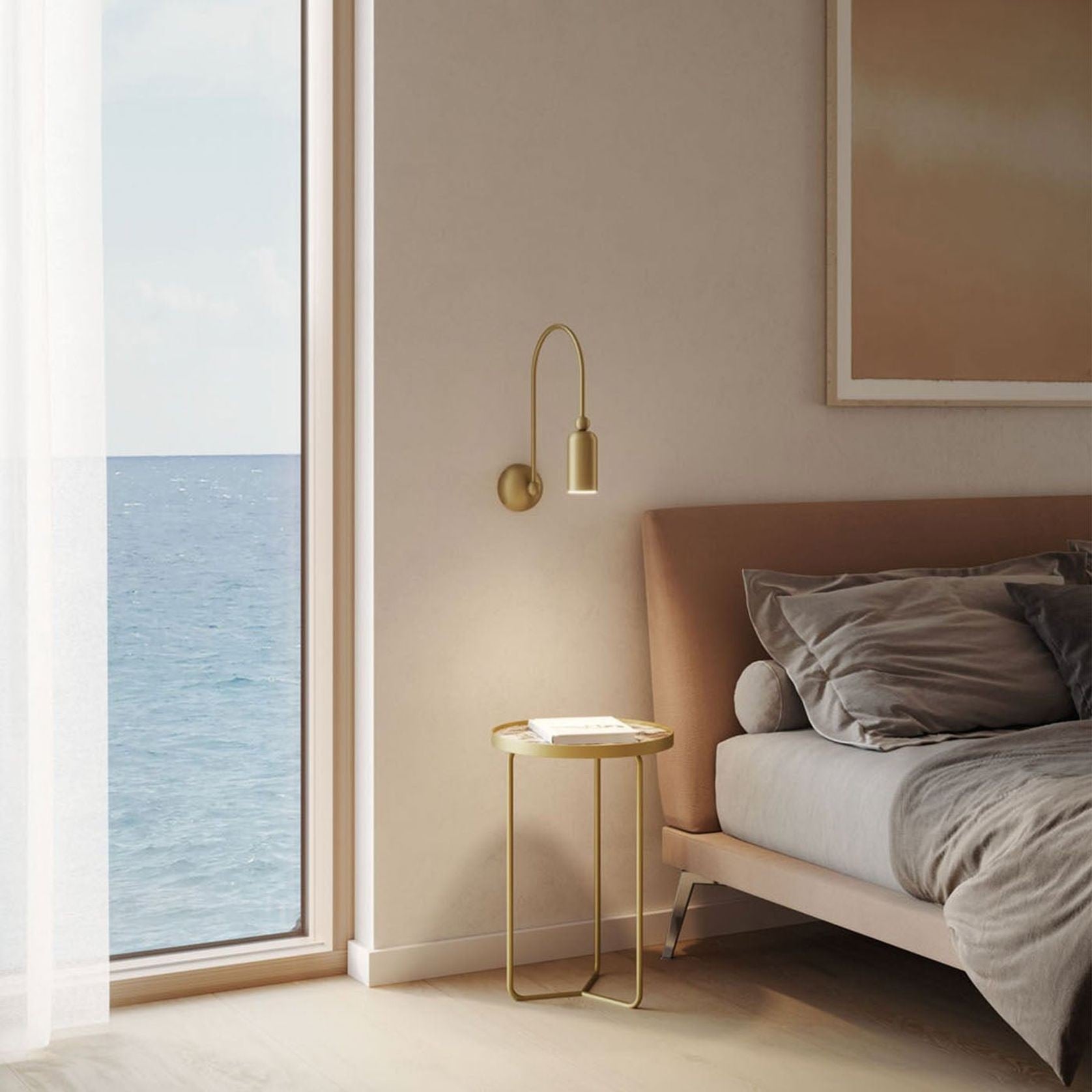 Civarion Modern Minimalist Metal Wall Lamp - Lamp Copper