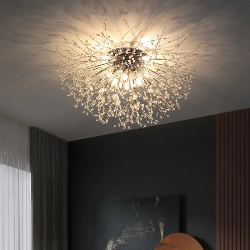 Kalia Vintage Pendant Light Dandelion firework - Lamp Copper
