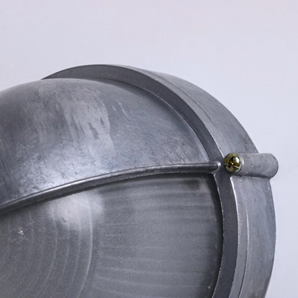 Vorn Modern Round/Ellipse Outdoor Waterproof Wall Lamp. 2 Colors - Lamp Copper