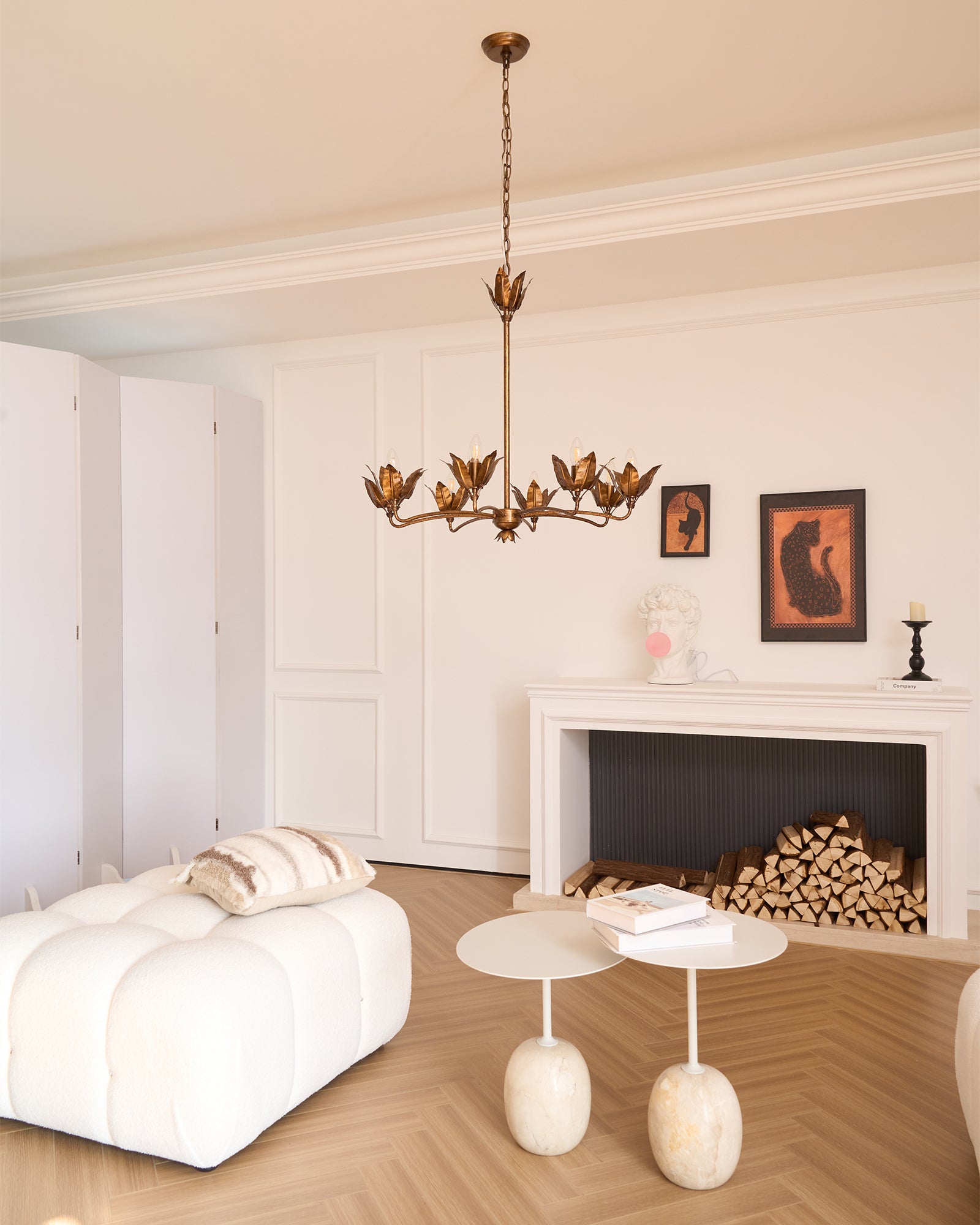 Syvenira Individual Creativity Tulip Metal Chandelier - Lamp Copper