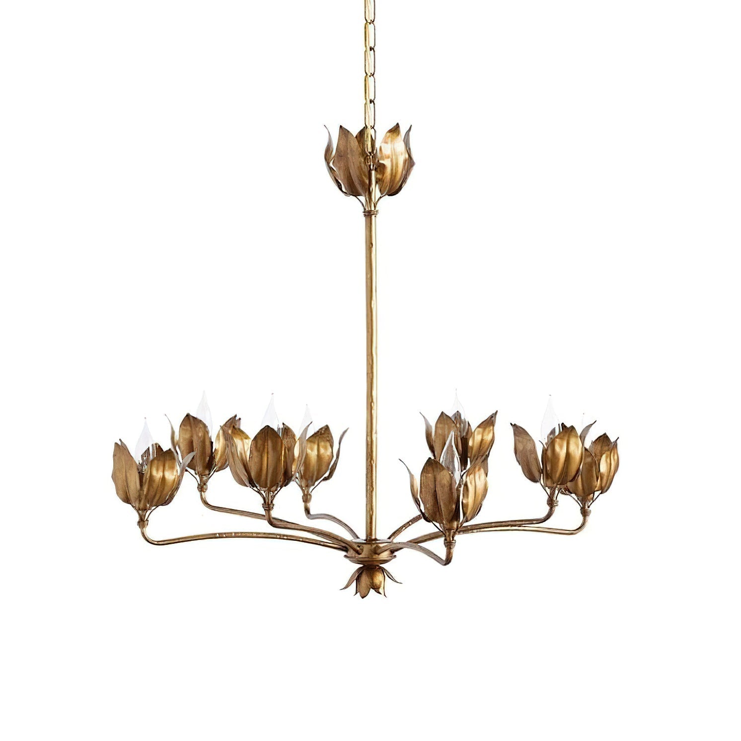 Syvenira Individual Creativity Tulip Metal Chandelier - Lamp Copper