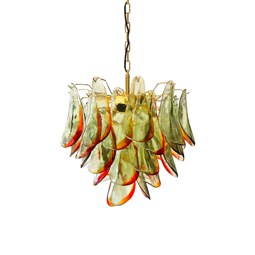Ulvarisra Postmodern Luxury Glass Chandelier - Lamp Copper