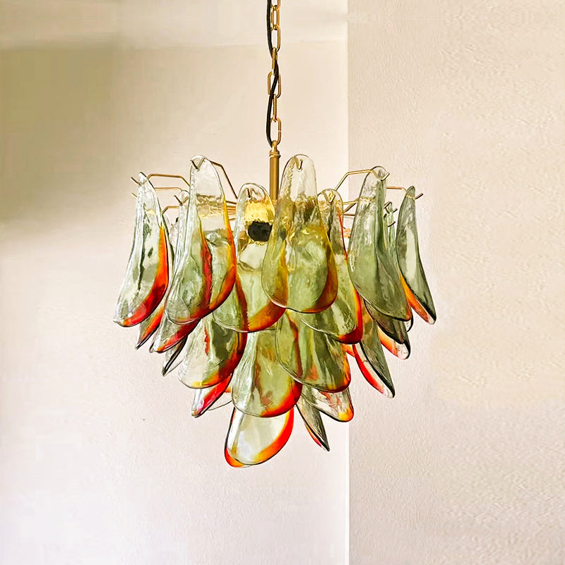 Ulvarisra Postmodern Luxury Glass Chandelier - Lamp Copper