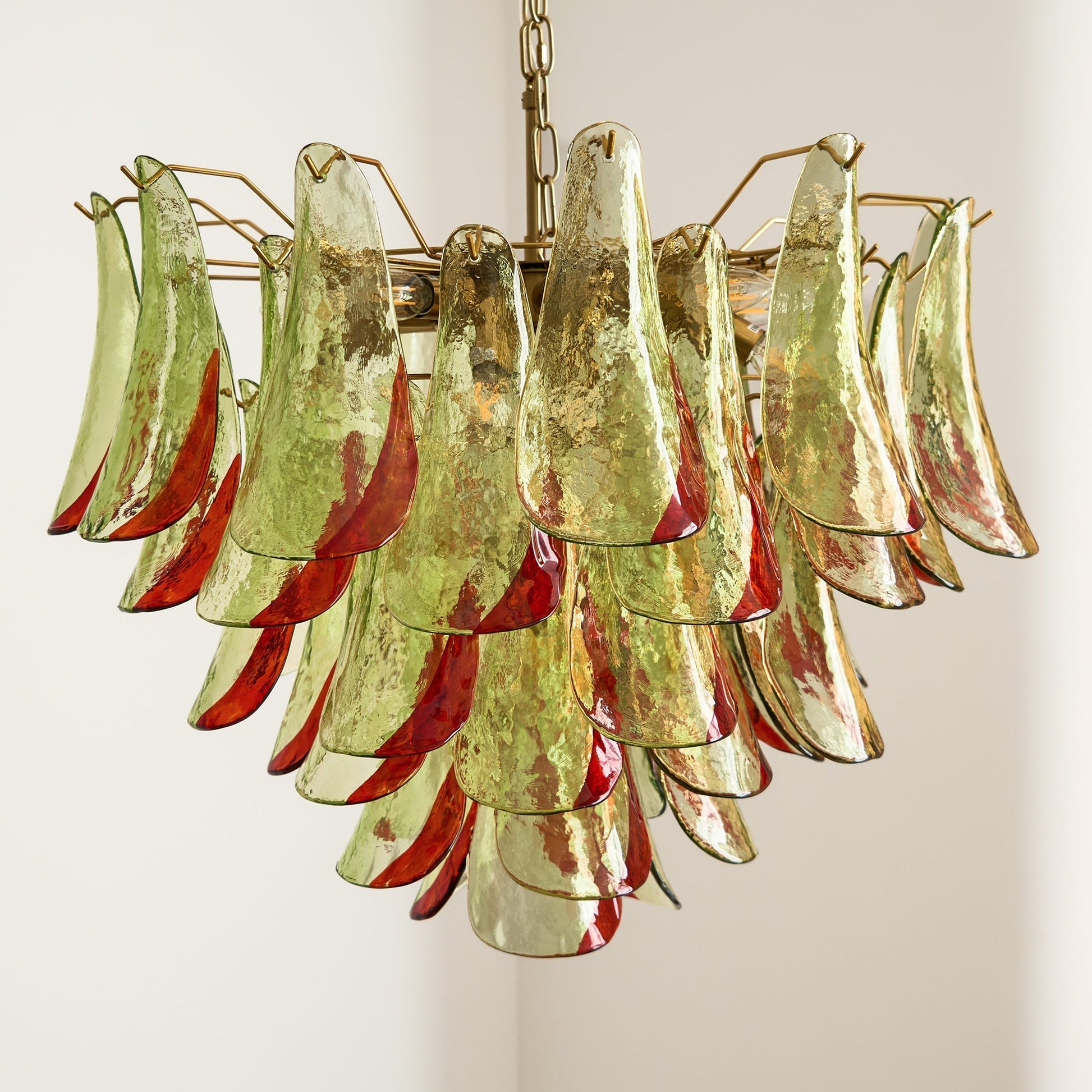 Ulvarisra Postmodern Luxury Glass Chandelier - Lamp Copper