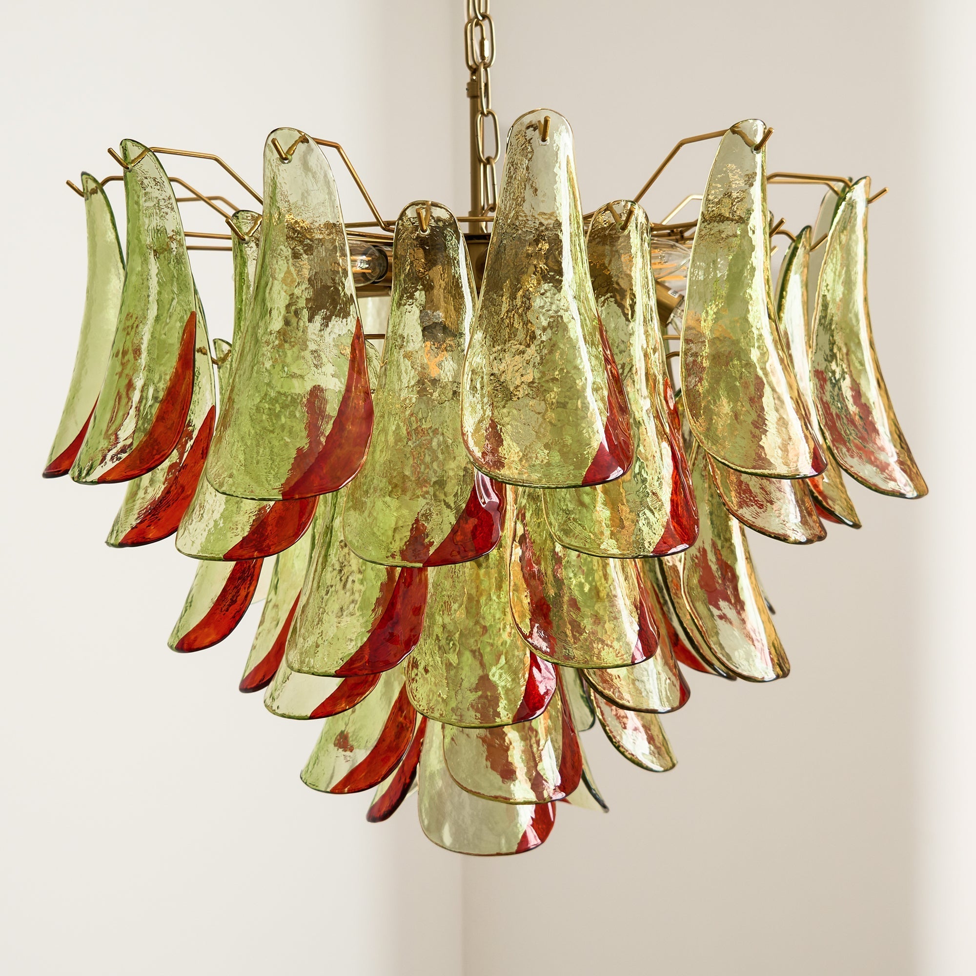 Ulvarisra Postmodern Luxury Glass Chandelier - Lamp Copper