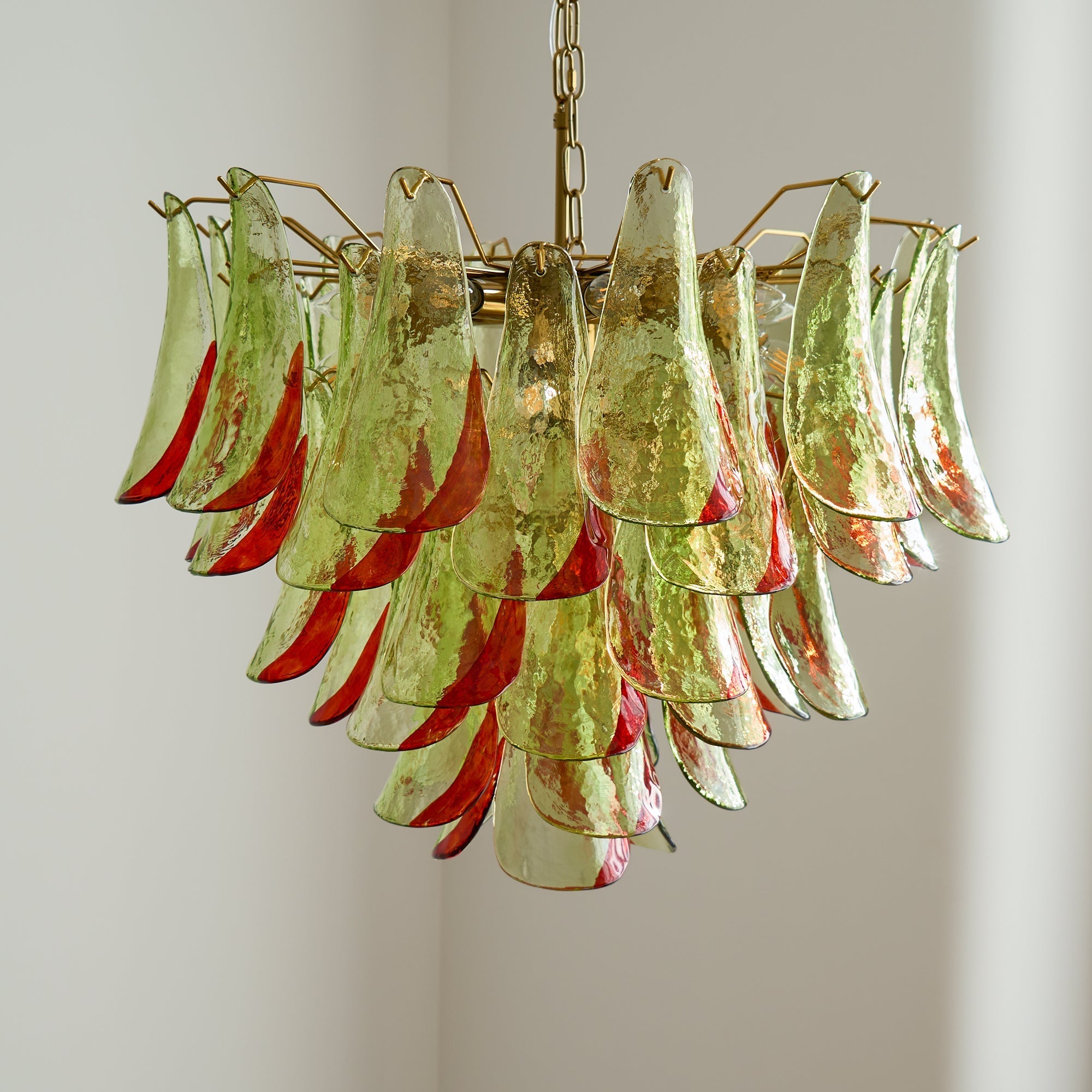 Ulvarisra Postmodern Luxury Glass Chandelier - Lamp Copper