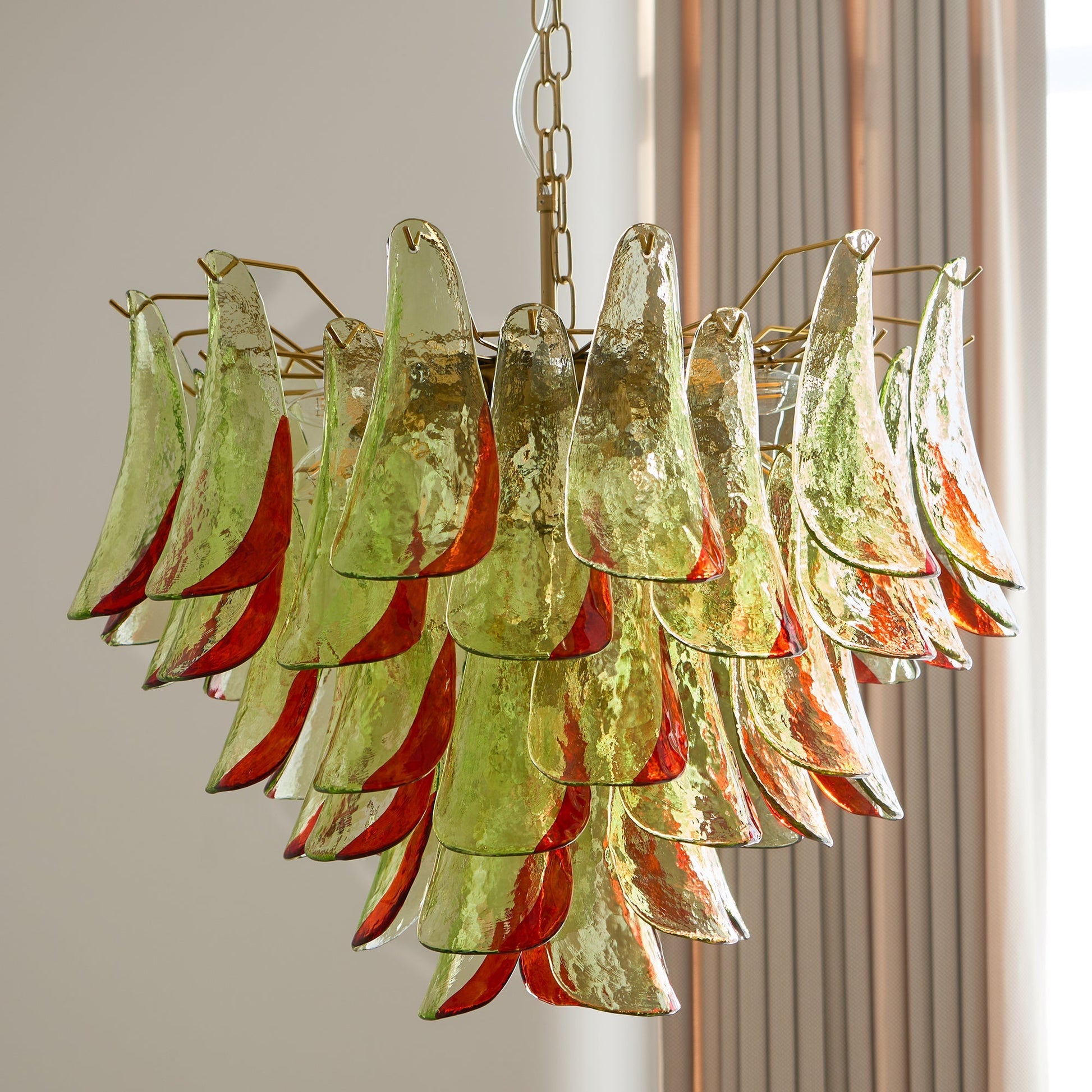 Ulvarisra Postmodern Luxury Glass Chandelier - Lamp Copper