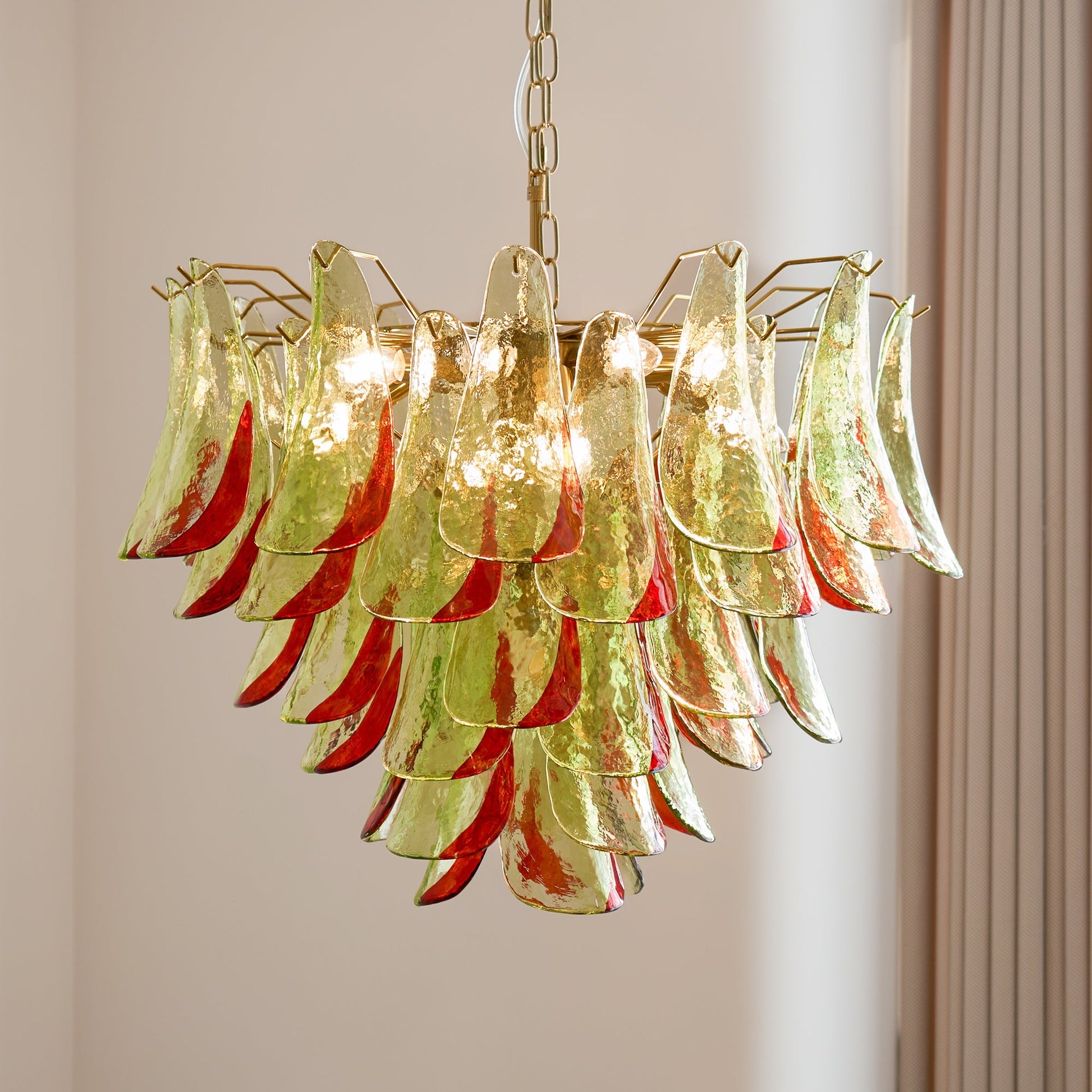 Ulvarisra Postmodern Luxury Glass Chandelier - Lamp Copper