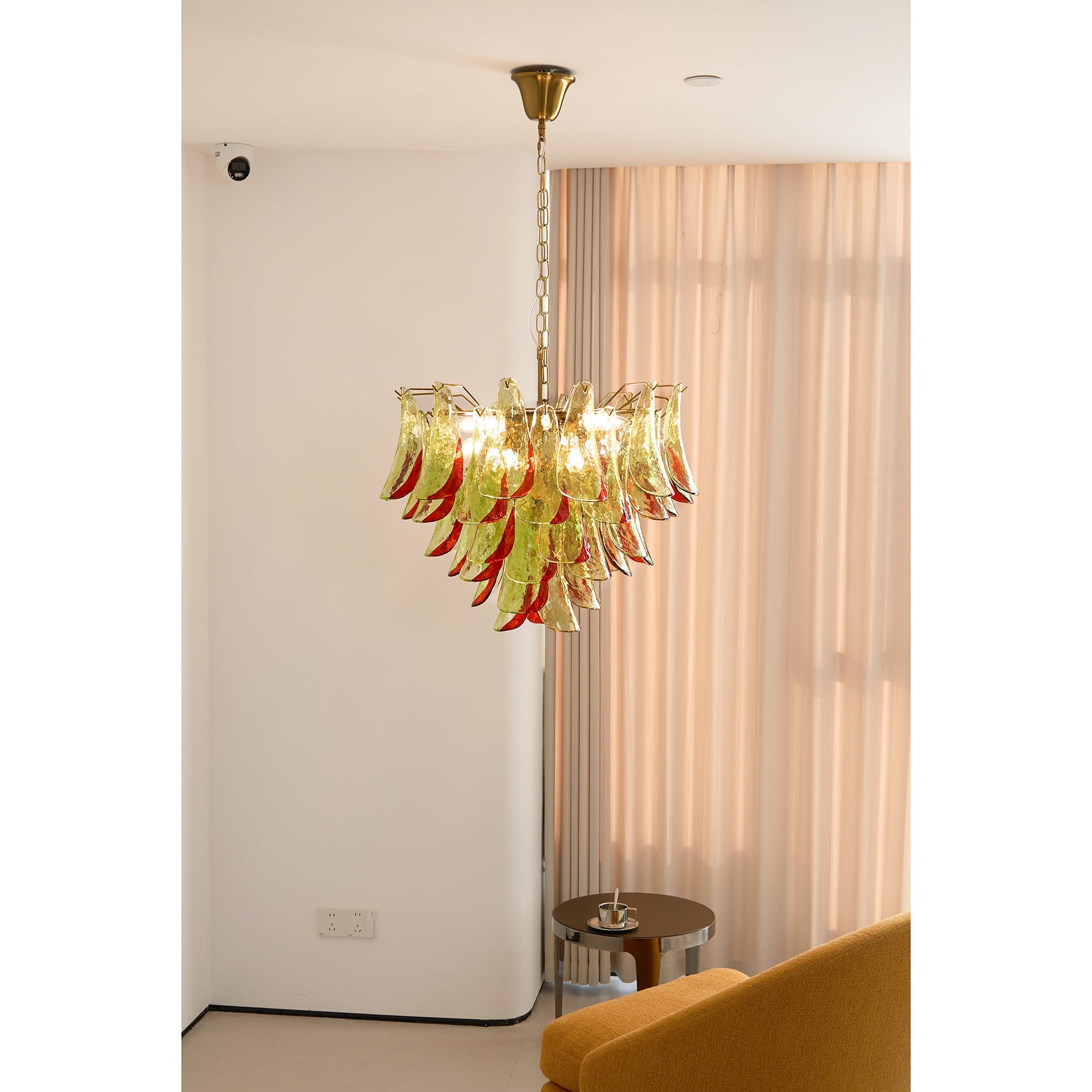 Ulvarisra Postmodern Luxury Glass Chandelier - Lamp Copper
