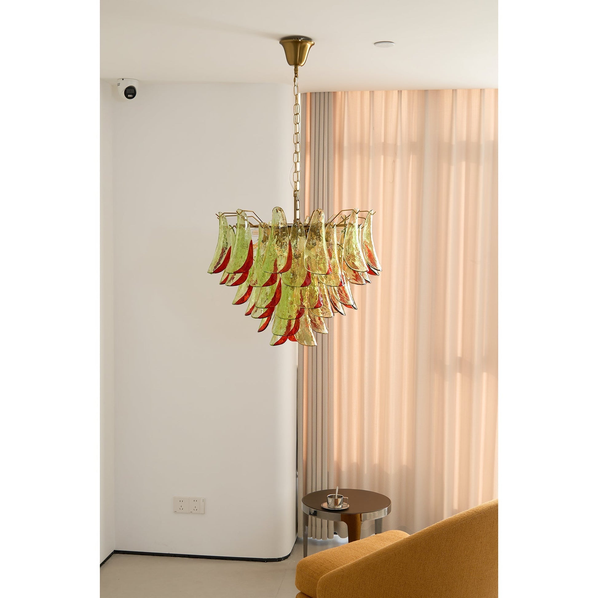 Ulvarisra Postmodern Luxury Glass Chandelier - Lamp Copper
