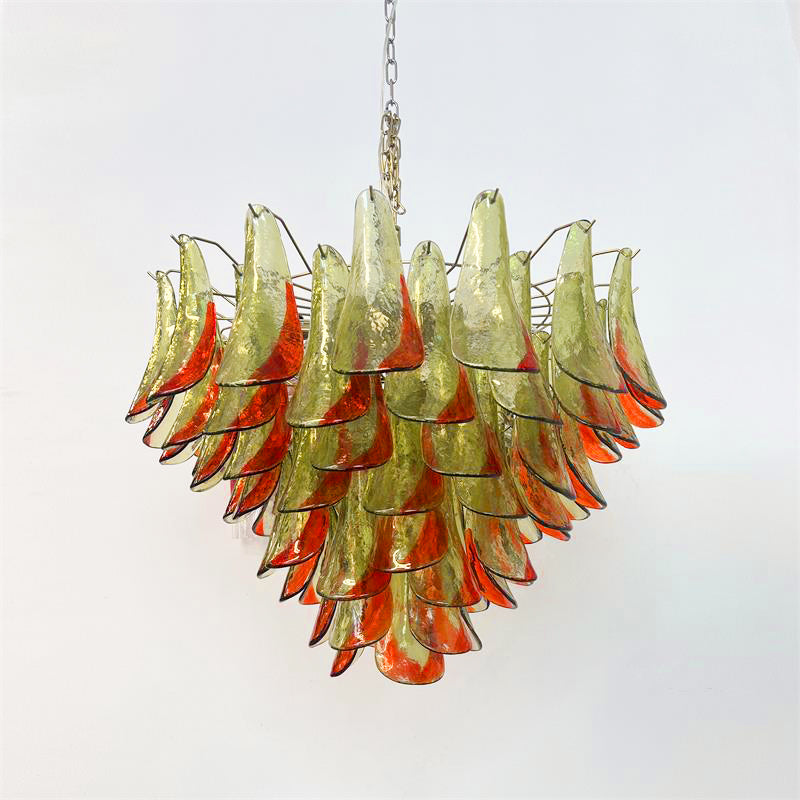 Ulvarisra Postmodern Luxury Glass Chandelier - Lamp Copper