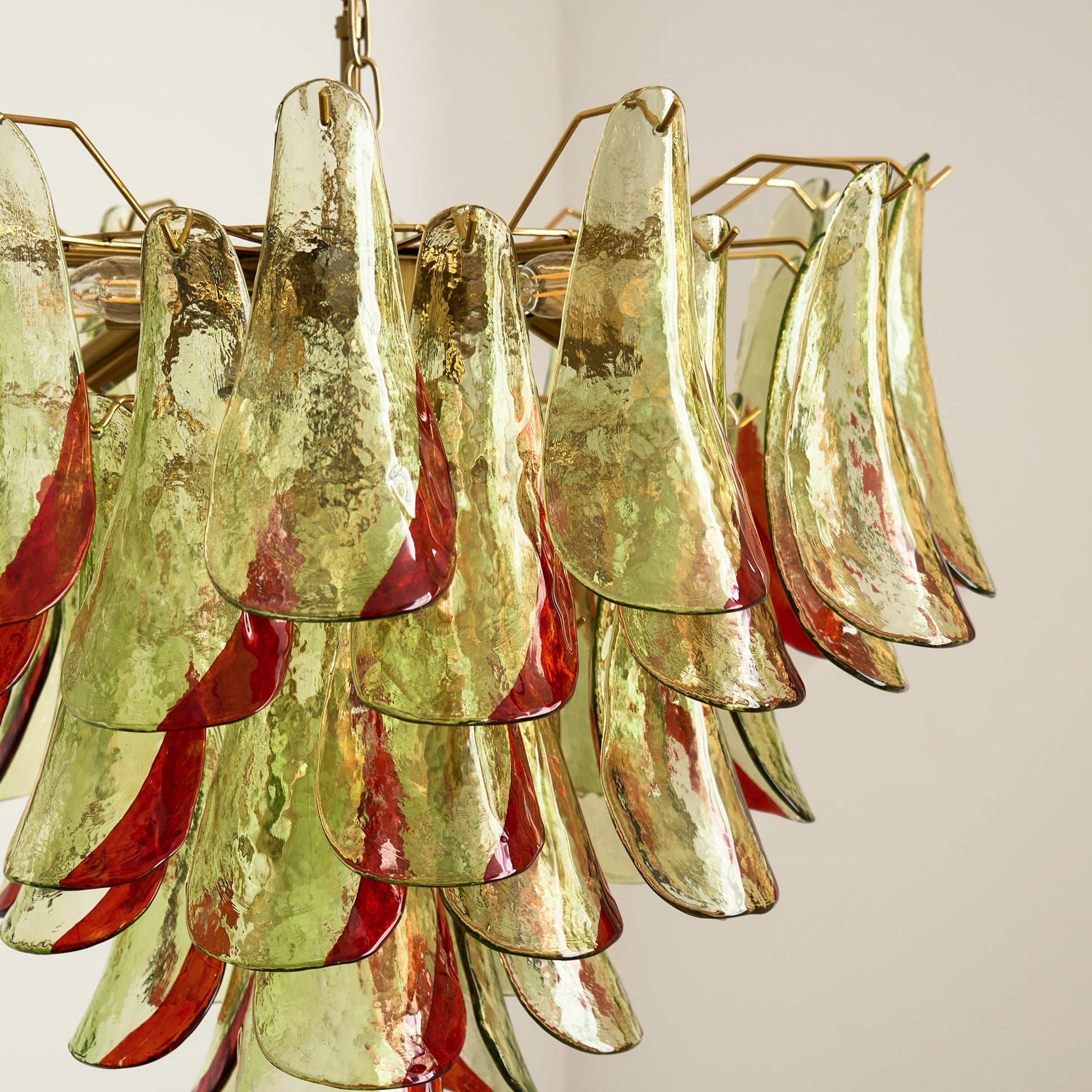 Ulvarisra Postmodern Luxury Glass Chandelier - Lamp Copper