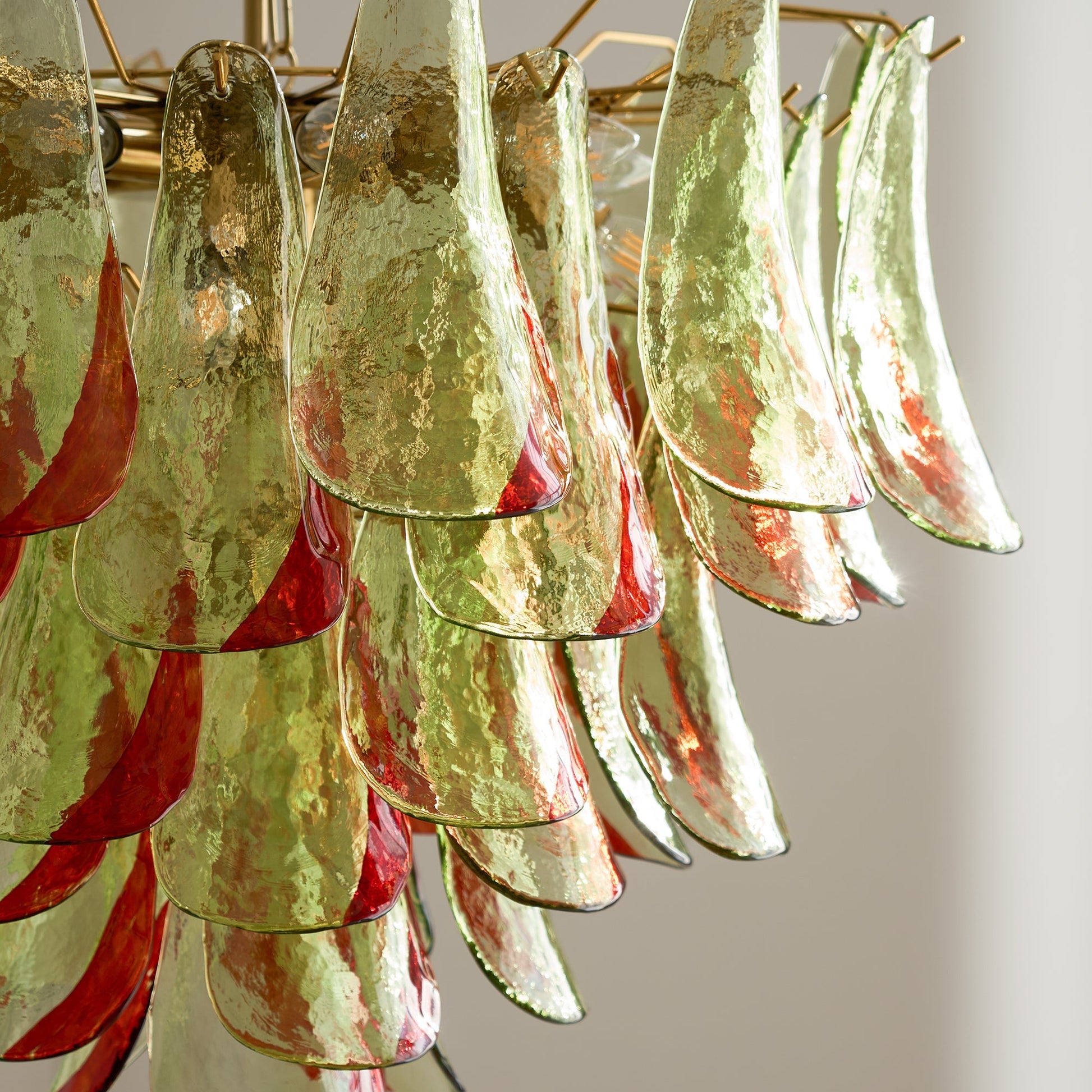 Ulvarisra Postmodern Luxury Glass Chandelier - Lamp Copper