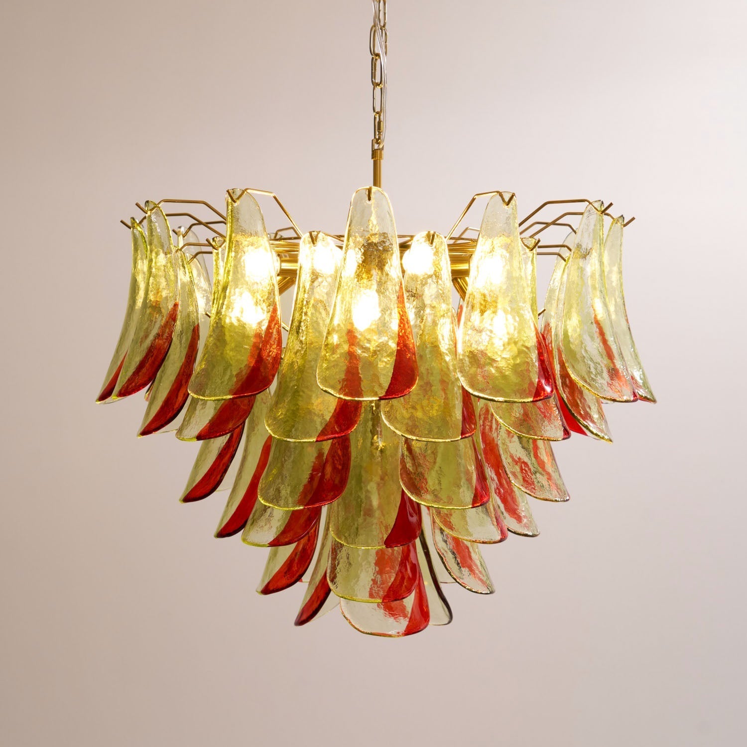 Ulvarisra Postmodern Luxury Glass Chandelier - Lamp Copper