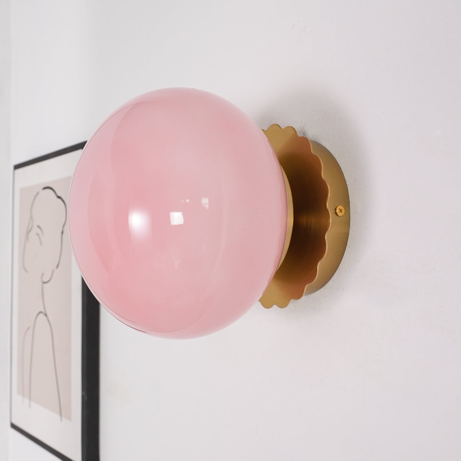 Sovel Marshmallow Wall Lamp - Lamp Copper