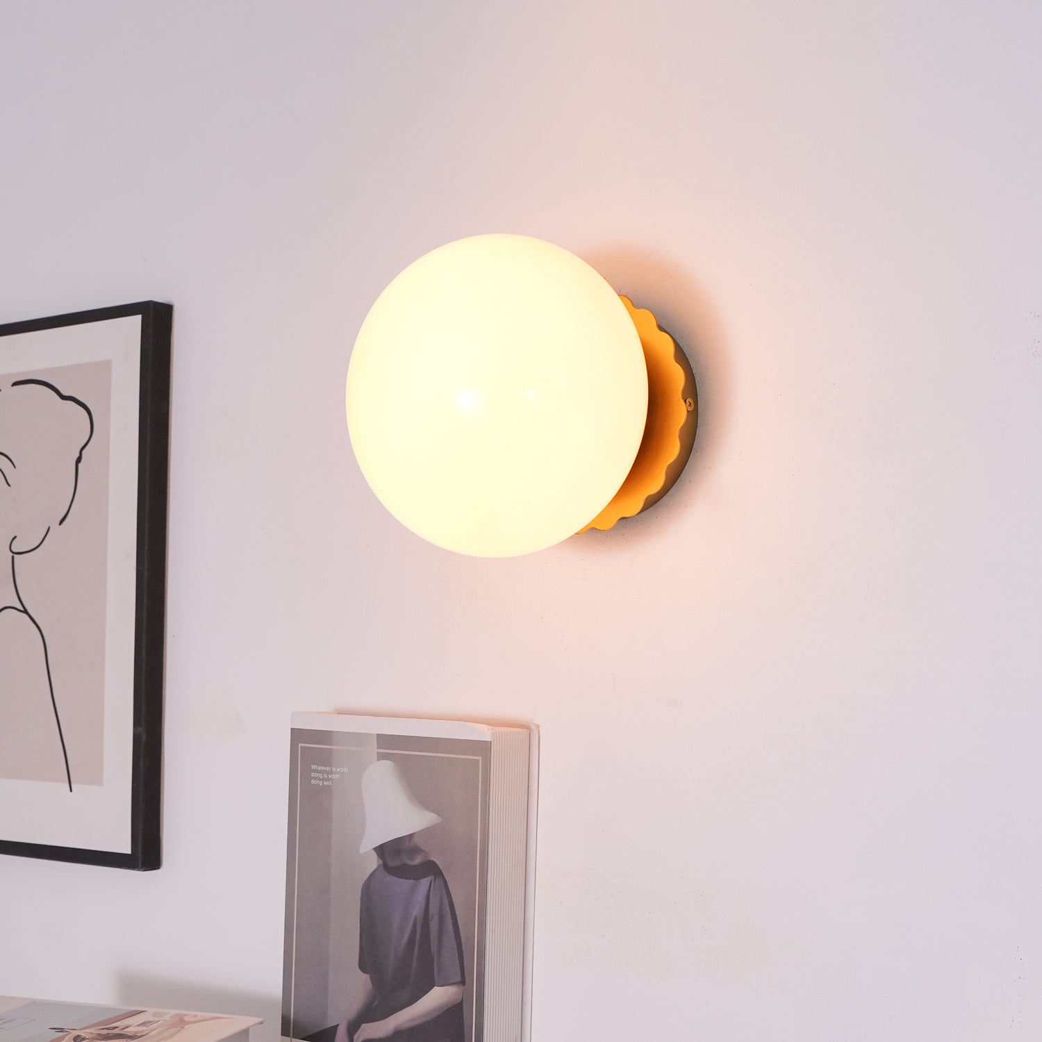 Sovel Marshmallow Wall Lamp - Lamp Copper