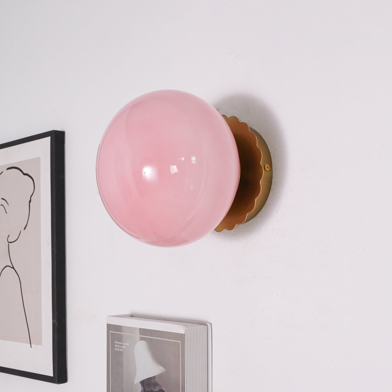 Sovel Marshmallow Wall Lamp - Lamp Copper