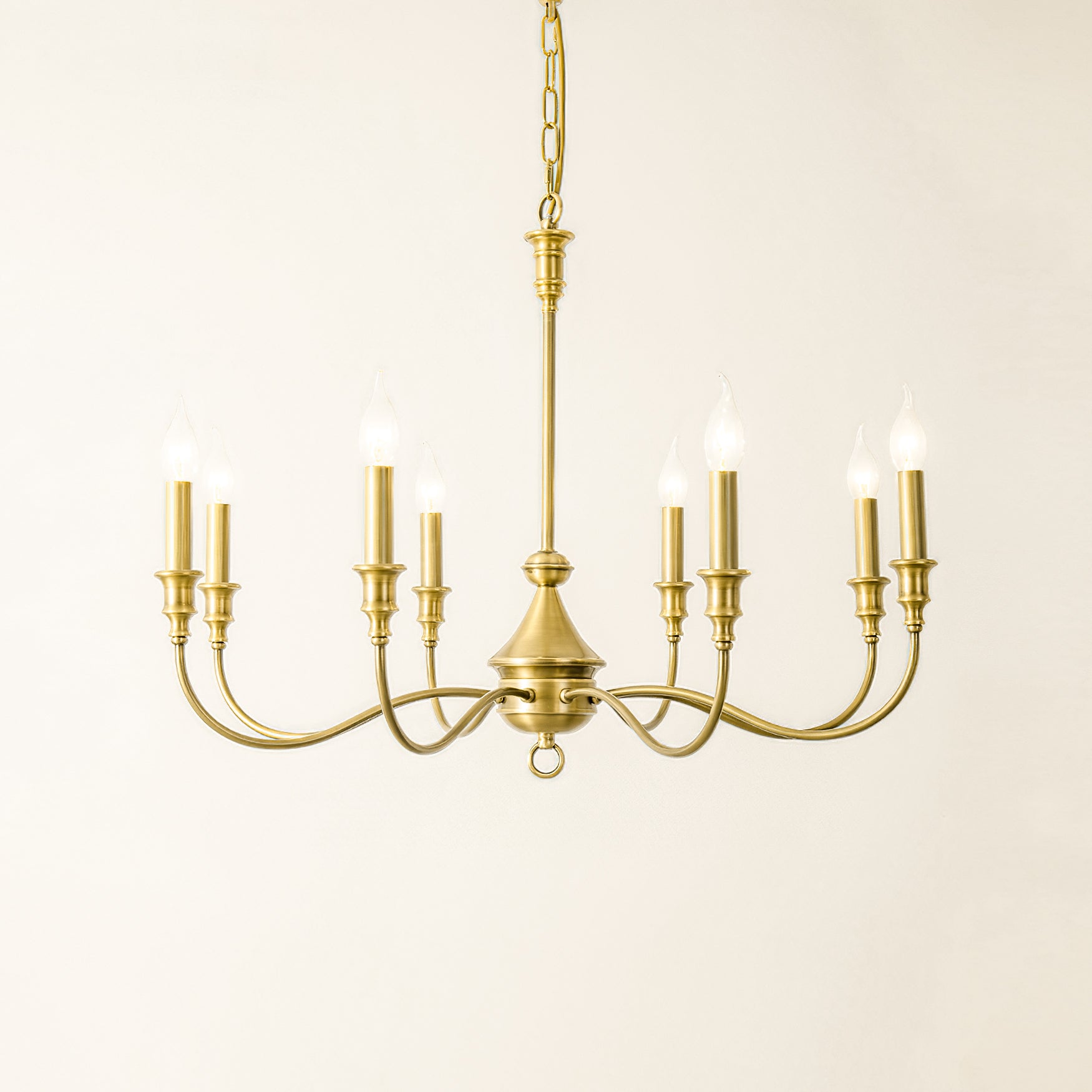 Cunorora Vintage Industrial Metal Chandelier - Lamp Copper