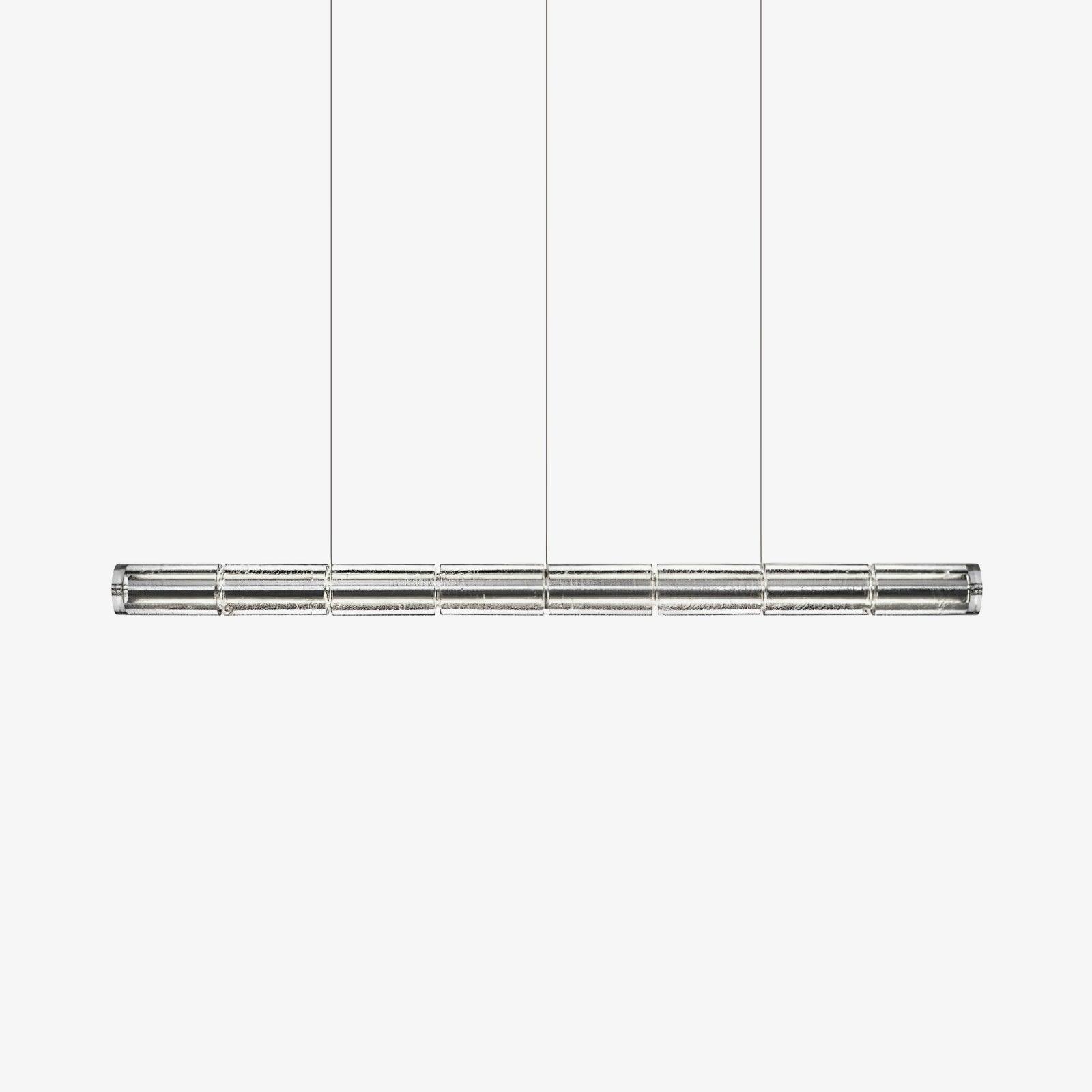 Lyliris Glass Linear Pendant Light - Lamp Copper