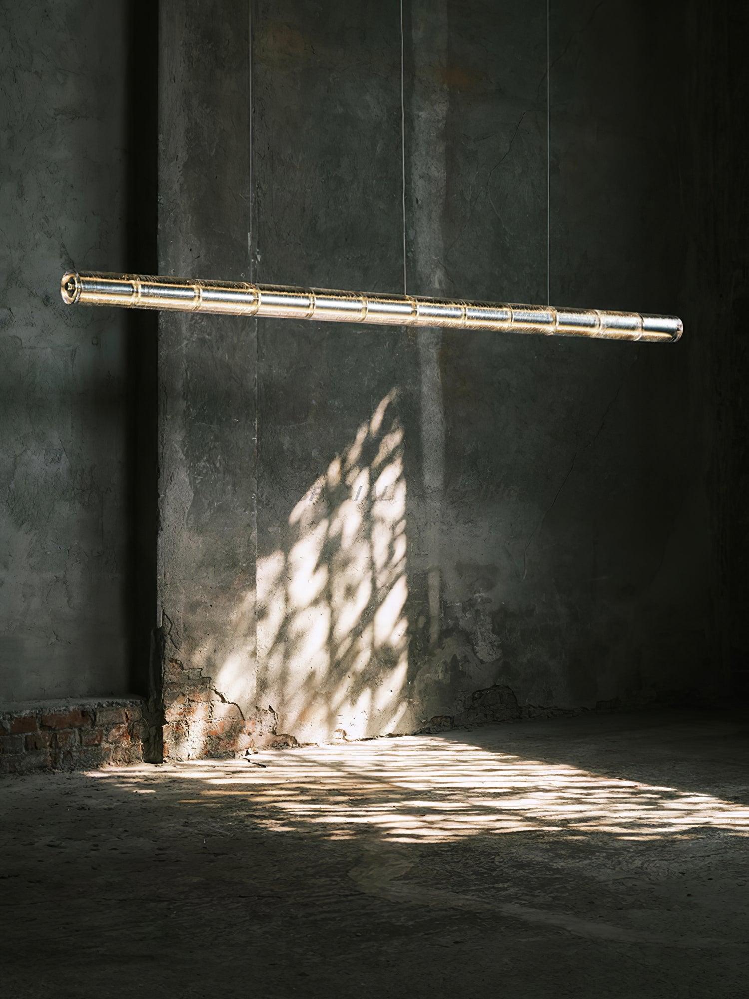 Lyliris Glass Linear Pendant Light - Lamp Copper