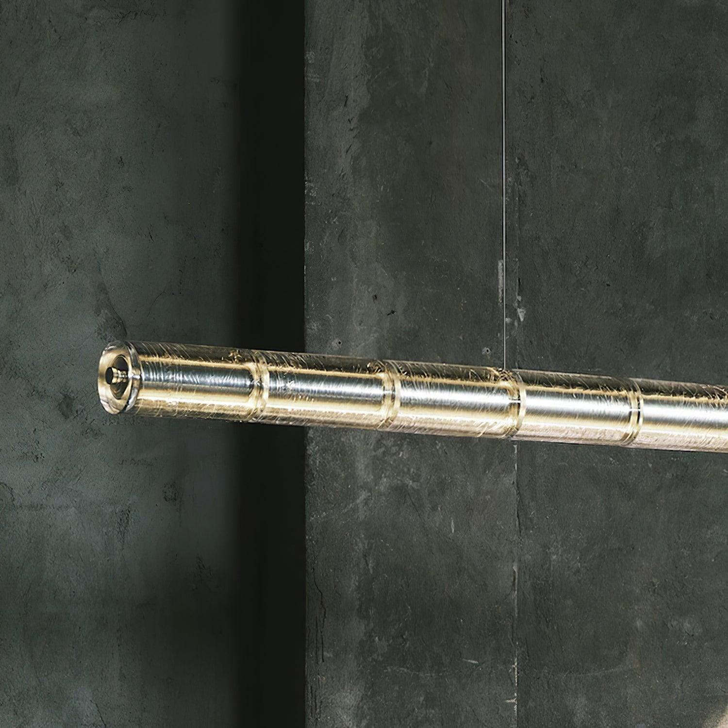 Lyliris Glass Linear Pendant Light - Lamp Copper