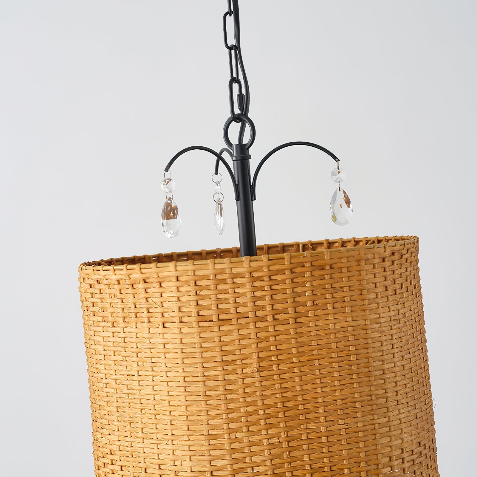 Avnoren Vintage Natural Crystal Pendant Lamp - Lamp Copper