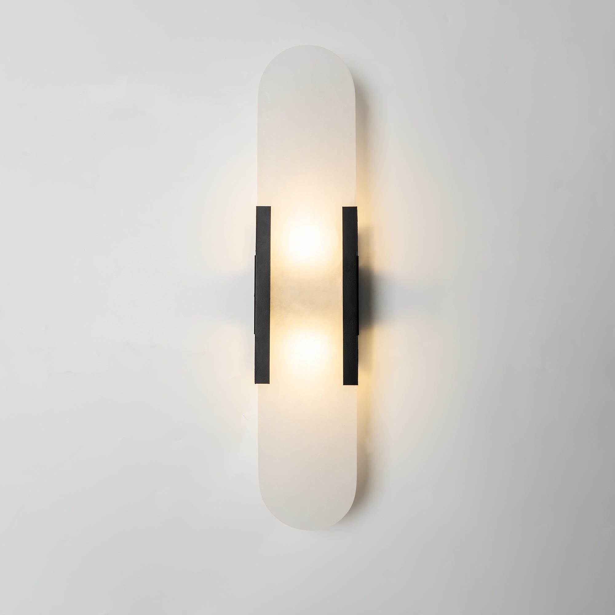 Veo Luxury Alabaster Wall Lamp - Lamp Copper