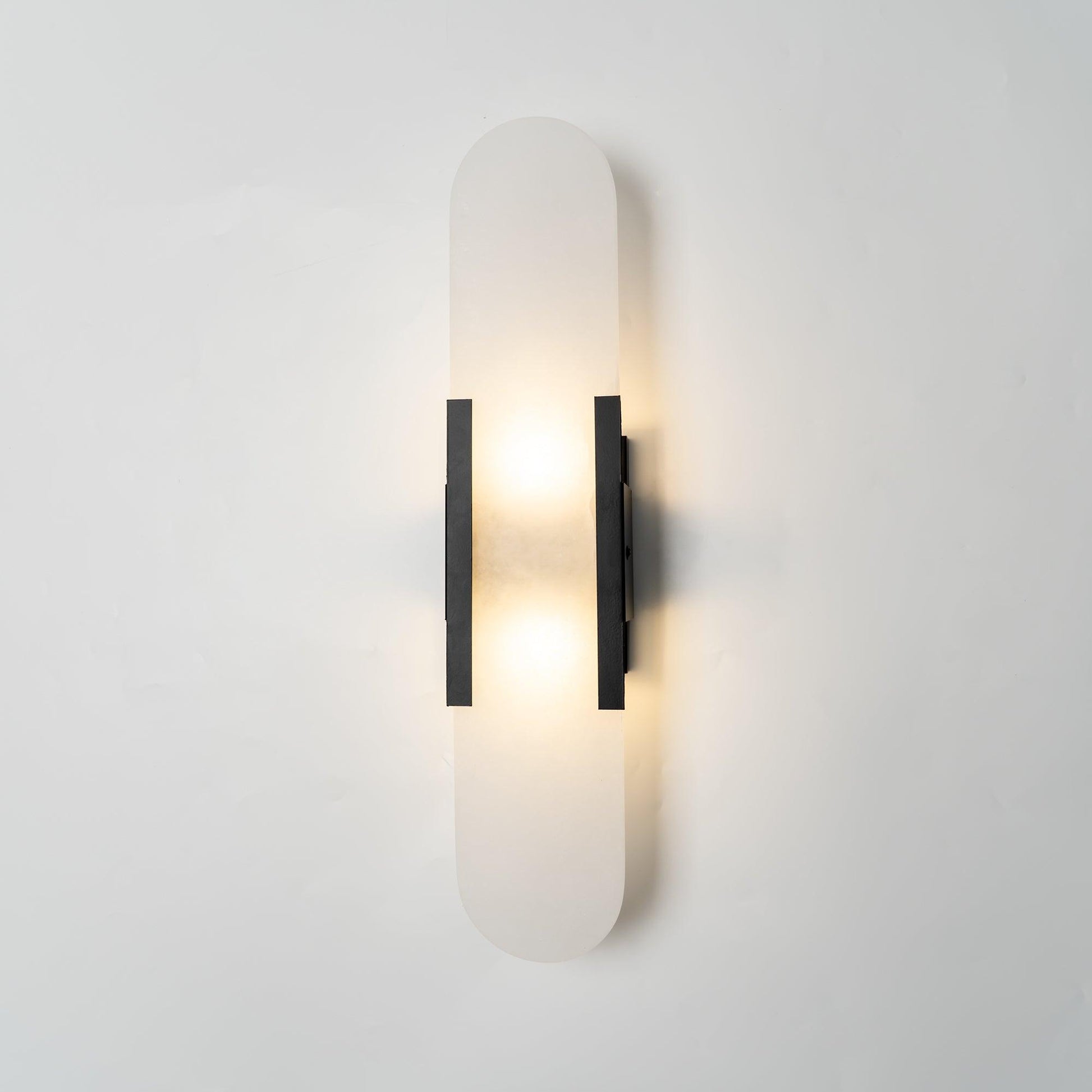 Veo Luxury Alabaster Wall Lamp - Lamp Copper