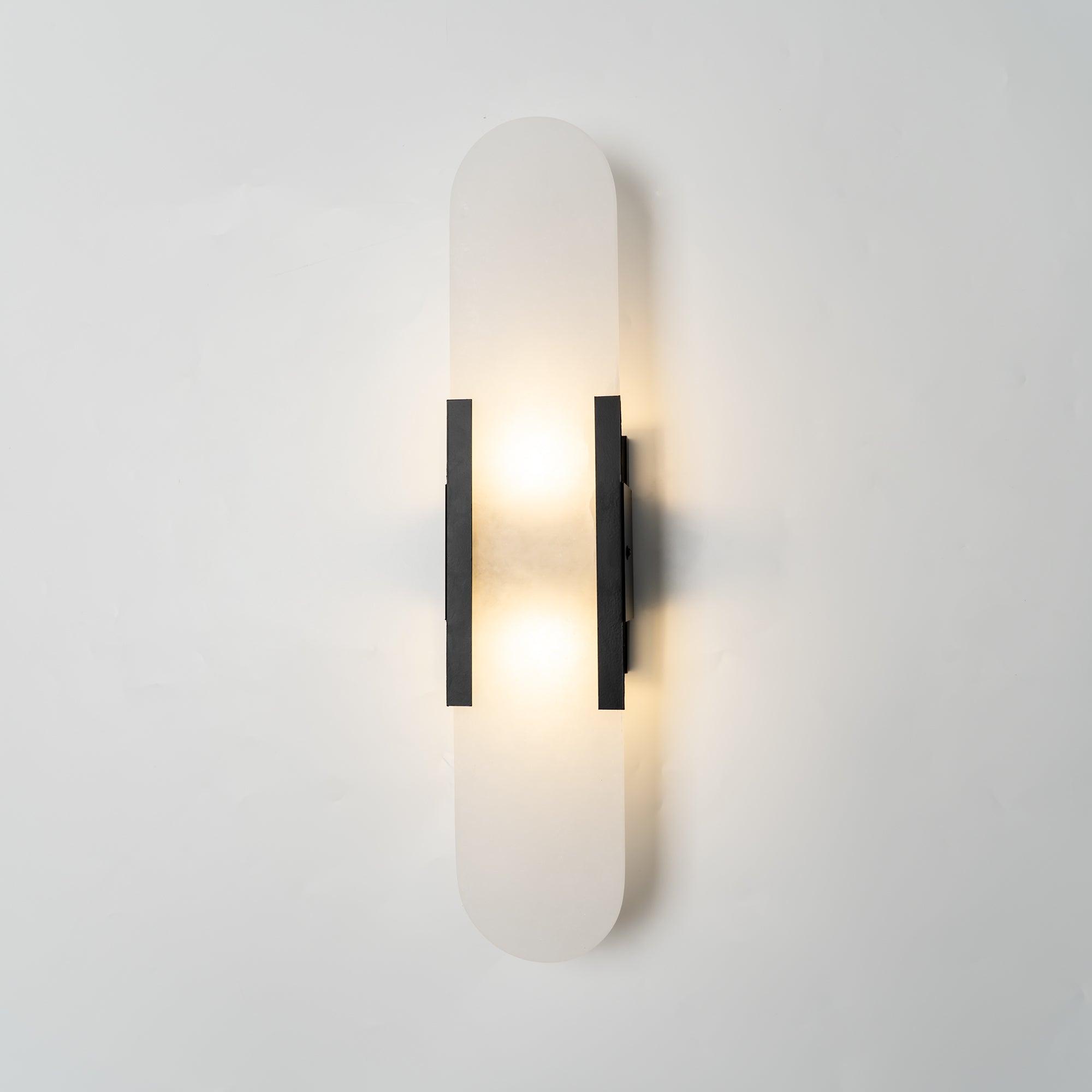 Veo Luxury Alabaster Wall Lamp - Lamp Copper