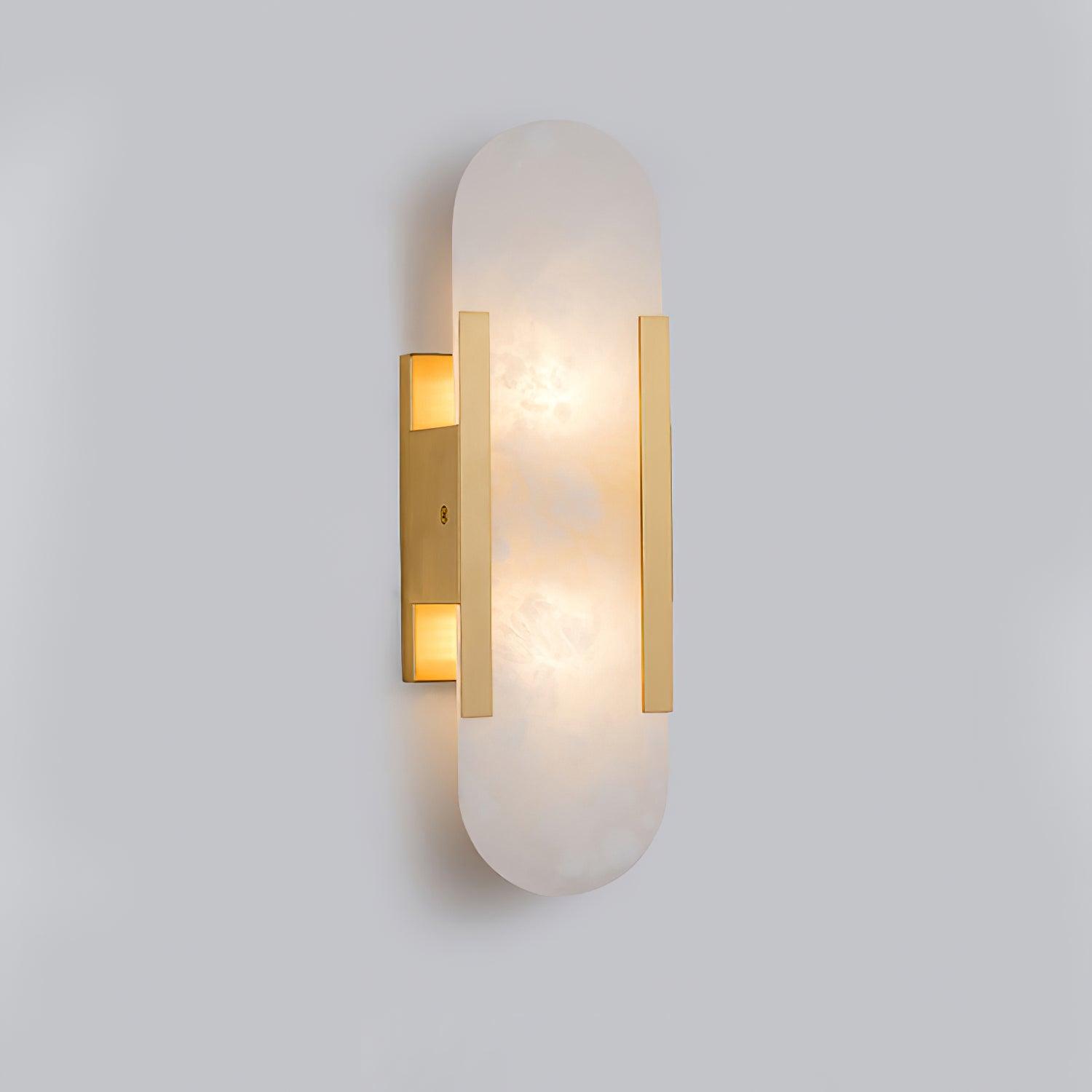 Veo Luxury Alabaster Wall Lamp - Lamp Copper