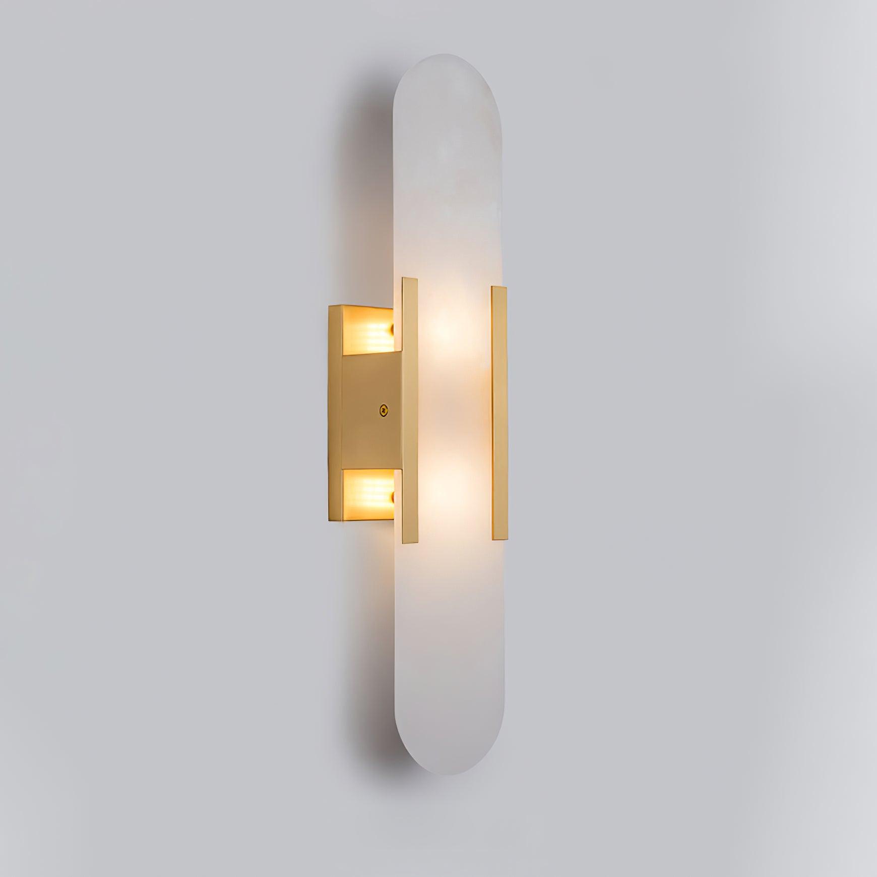 Veo Luxury Alabaster Wall Lamp - Lamp Copper