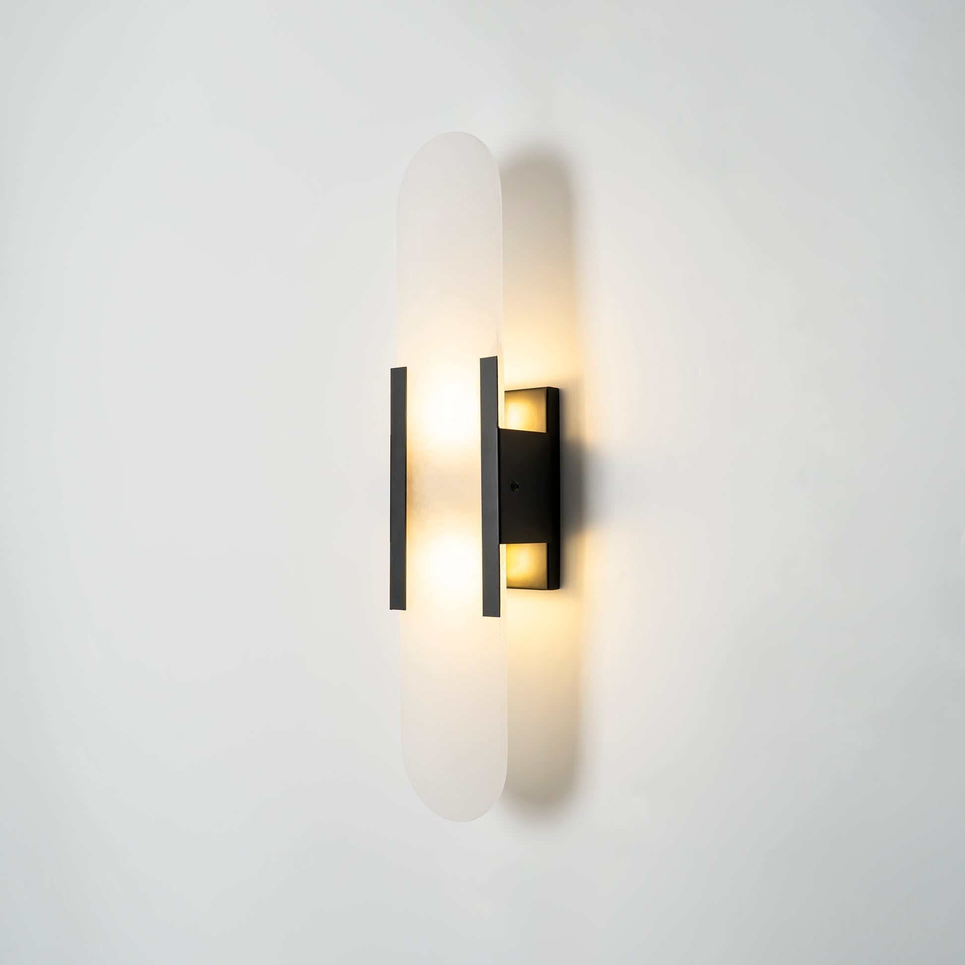 Veo Luxury Alabaster Wall Lamp - Lamp Copper