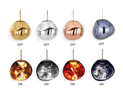 Milo Pendant Lights 4 Colour - Lamp Copper