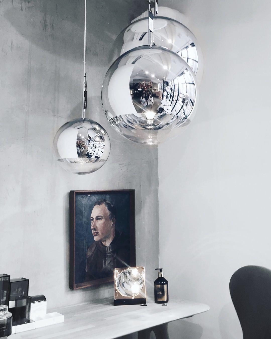 Solara Pendant Lamp Blown Glass Irregular Cluster Sculptural - Lamp Copper