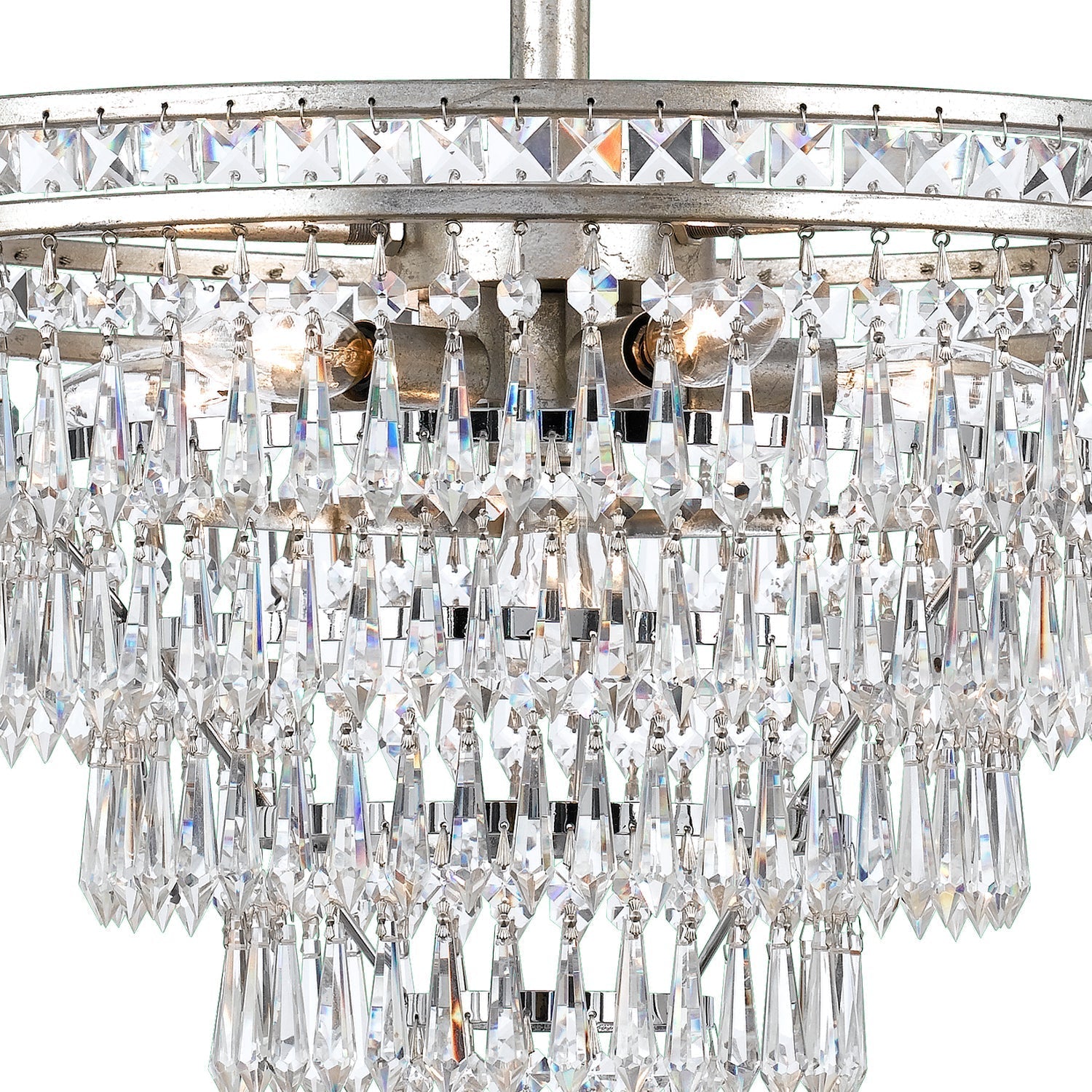 Eurvaryra Postmodern Luxury Metal Crystal Chandelier - Lamp Copper