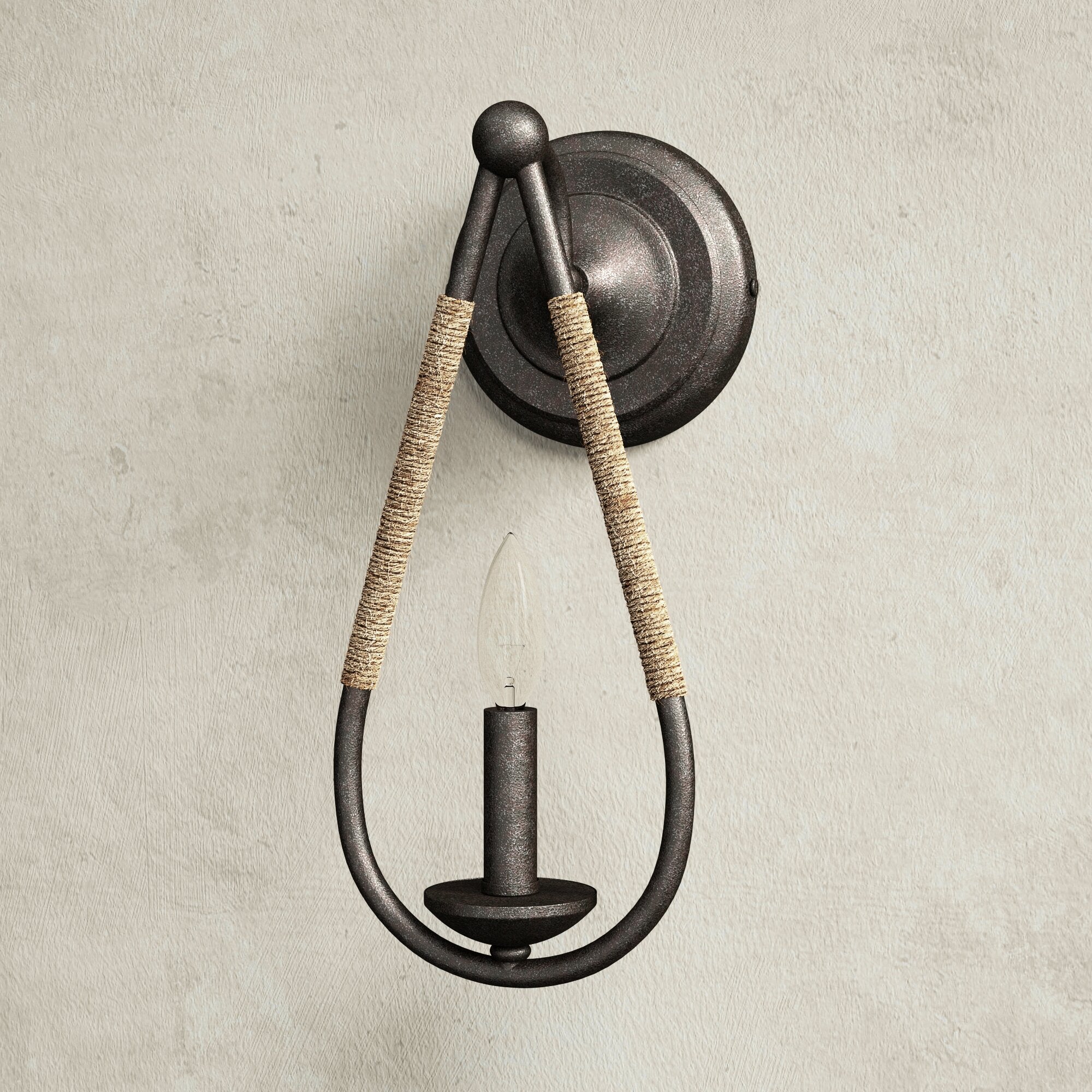 Arvela Elegance Vintage Metal Wall Lamp - Lamp Copper