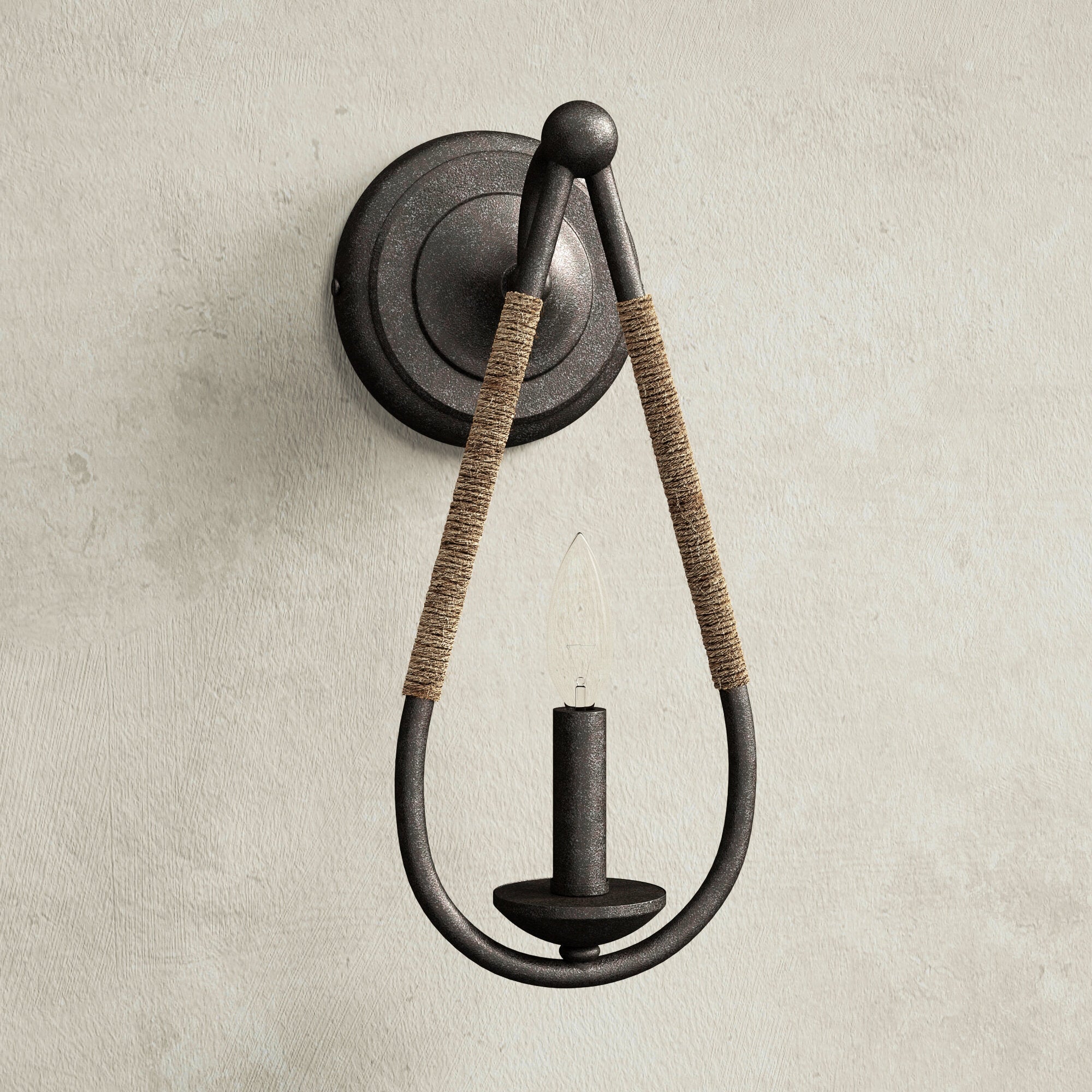 Arvela Elegance Vintage Metal Wall Lamp - Lamp Copper