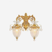 Elosia Gold Double Wall Lamp - Lamp Copper