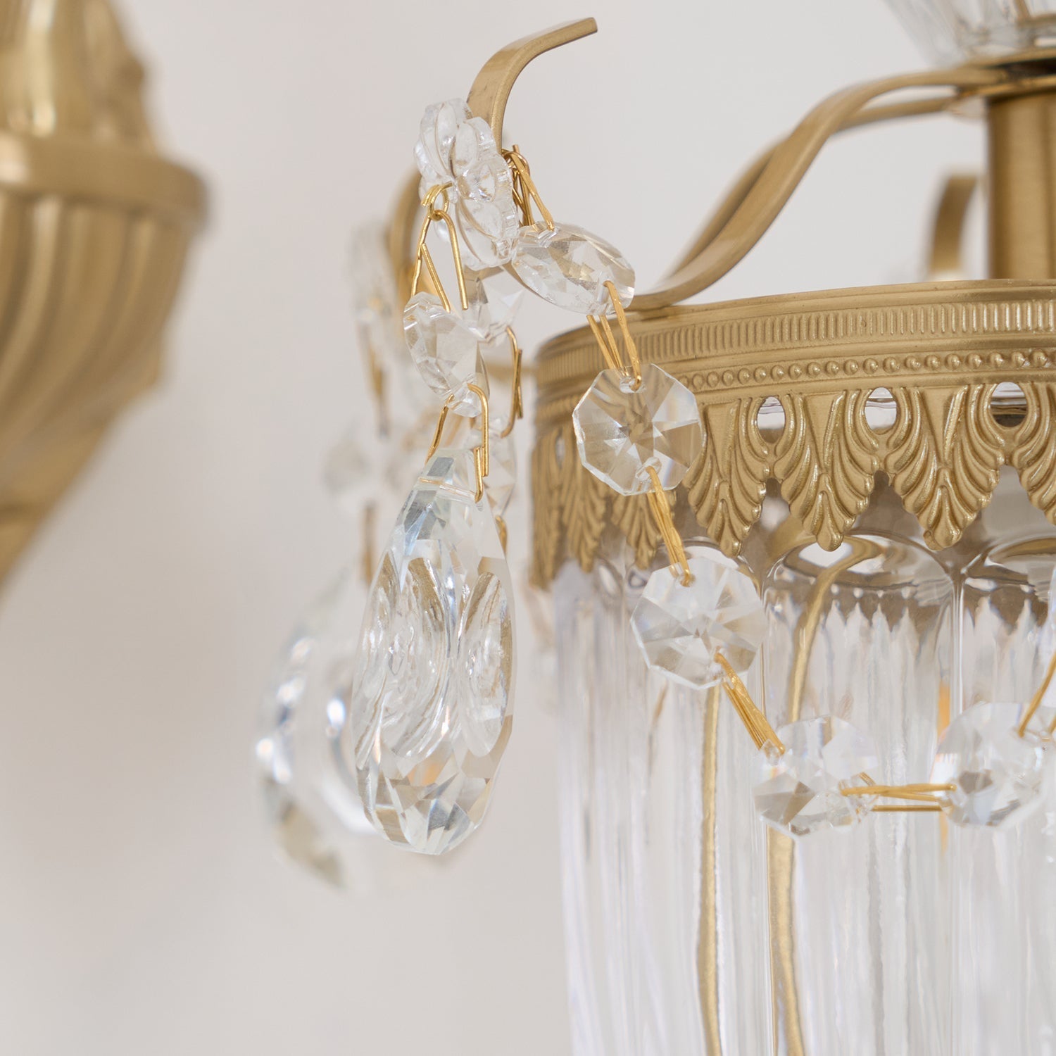 Elosia Gold Double Wall Lamp - Lamp Copper