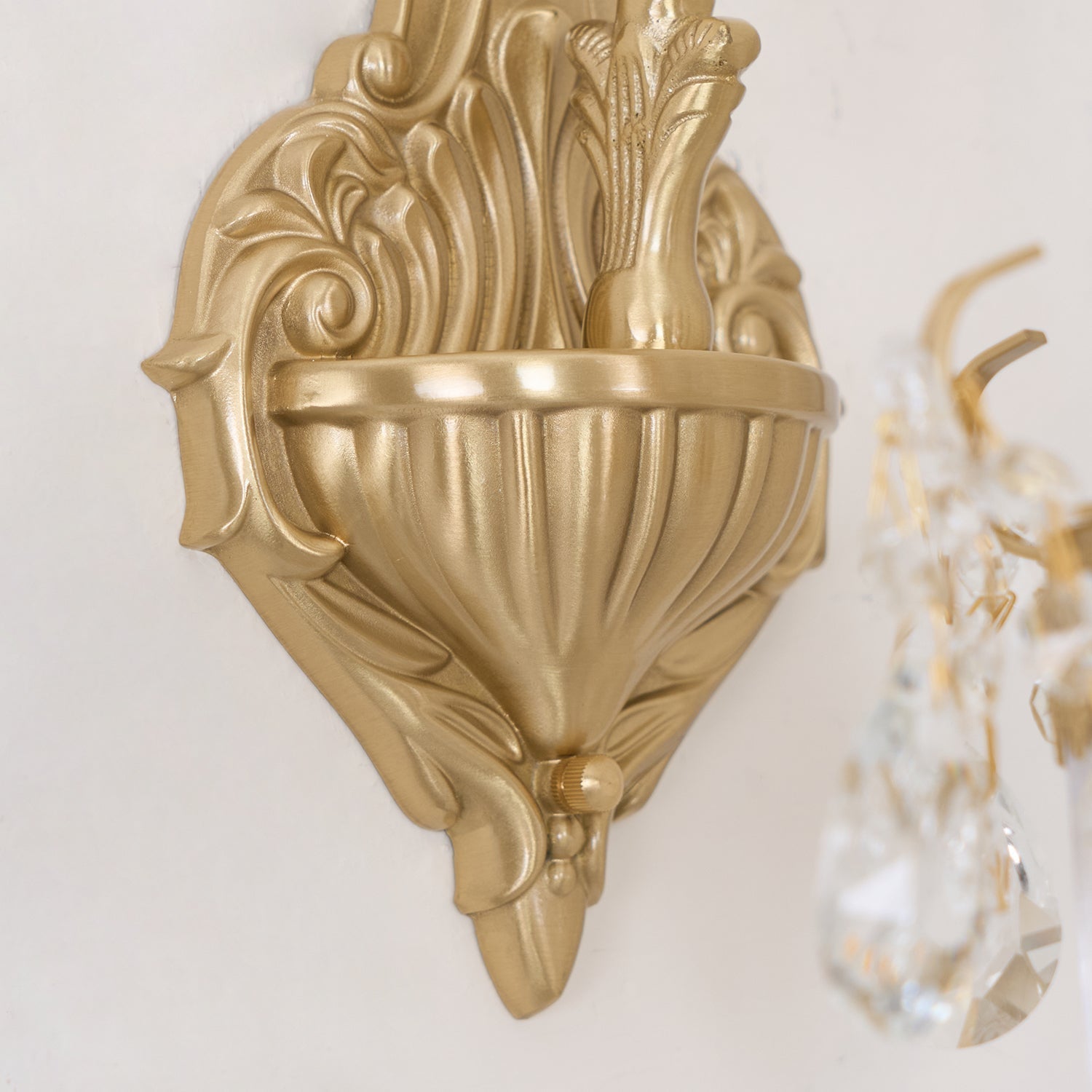 Elosia Gold Double Wall Lamp - Lamp Copper