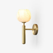 Ralin Alabaster Flowers Wall Lamp - Lamp Copper