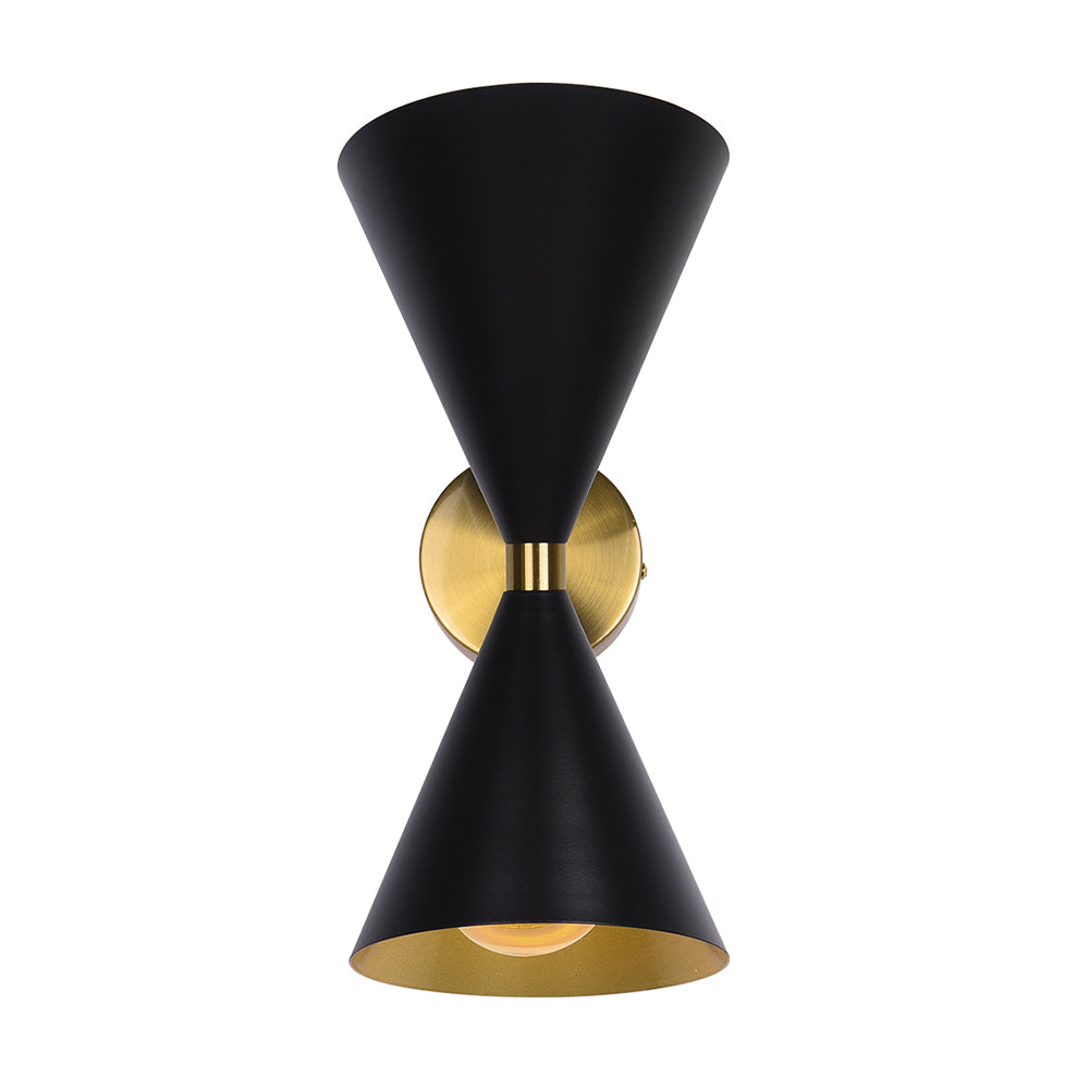 Lunora Mid-Century Modern Metal Wall Sconce - Lamp Copper